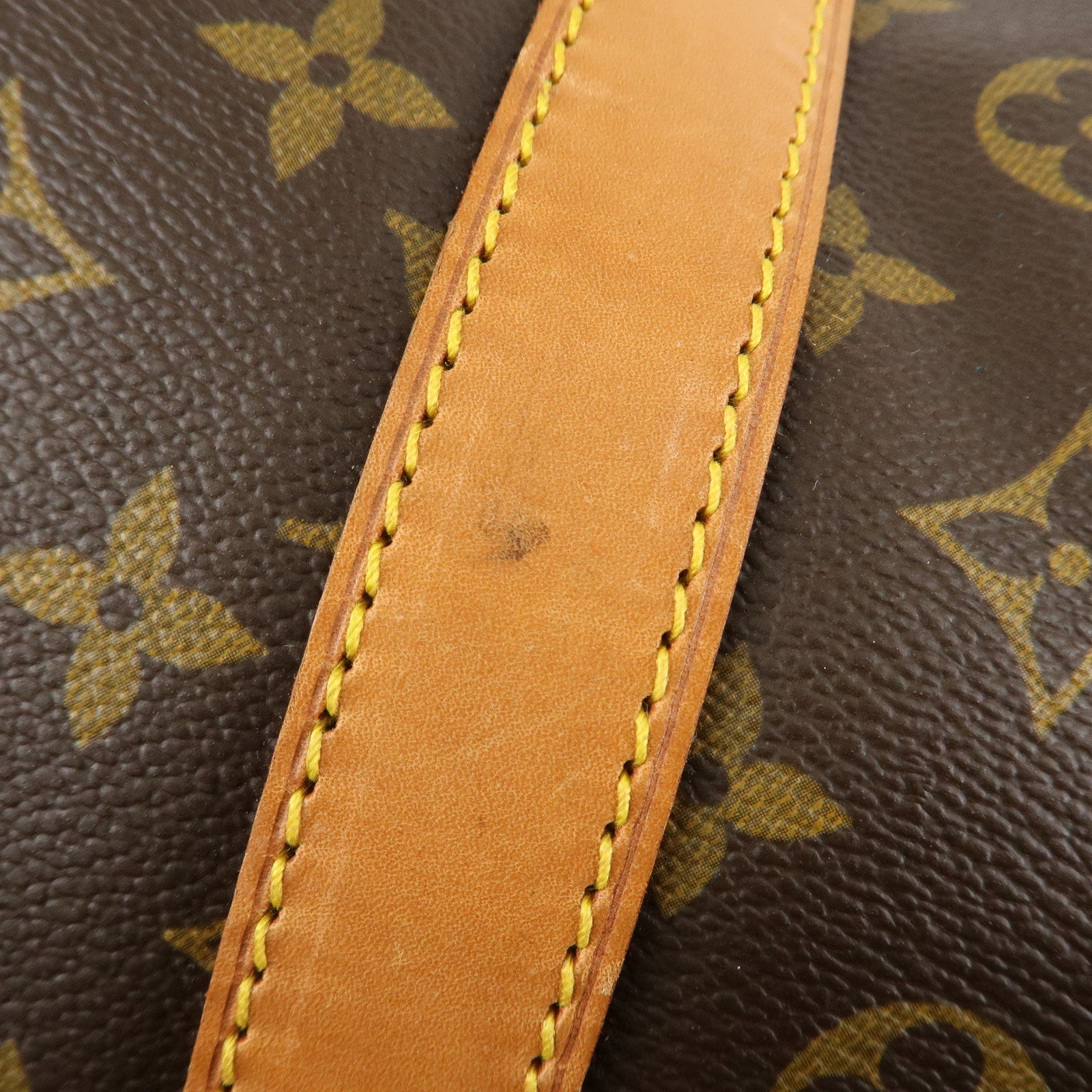 Louis Vuitton Monogram Keep All Bandouliere 60 Bag Brown M41412 Used