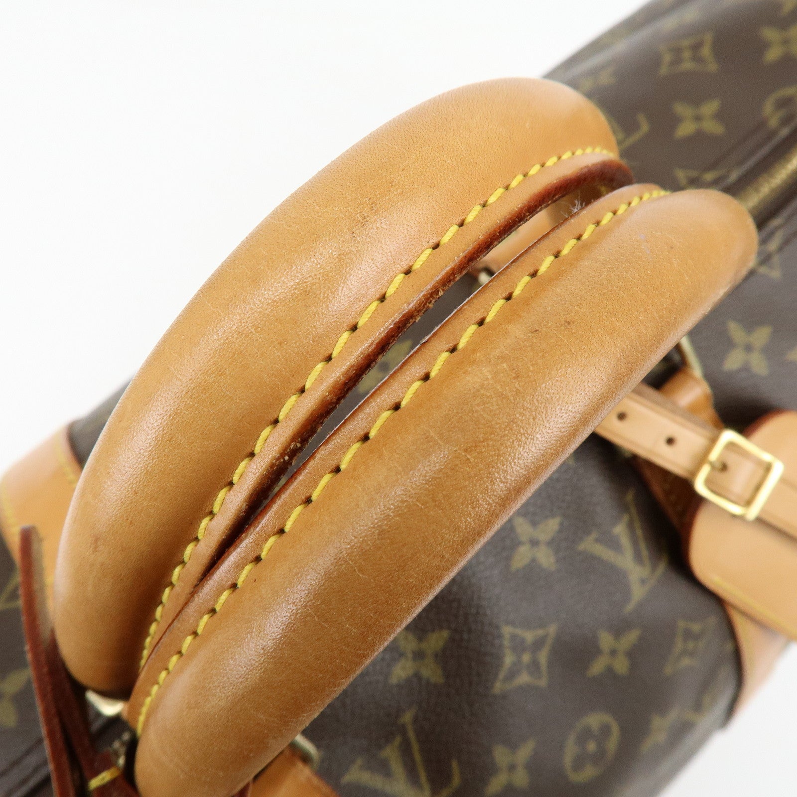 Louis Vuitton Monogram Keep All Bandouliere 50 Boston Bag M41416