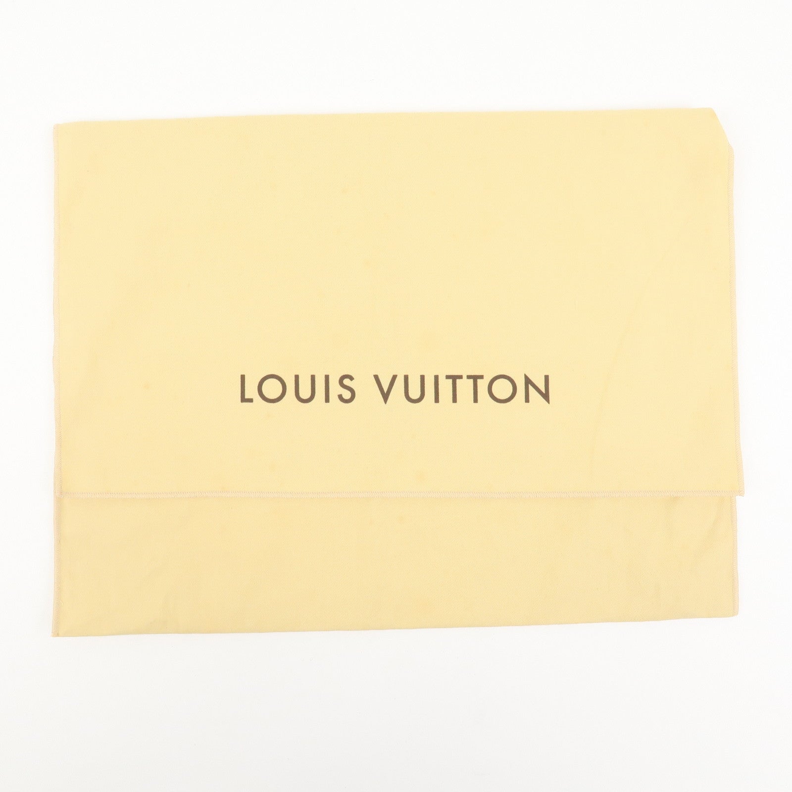 Louis Vuitton Set of 11 Dust Bag Storage Bag Flap Beige