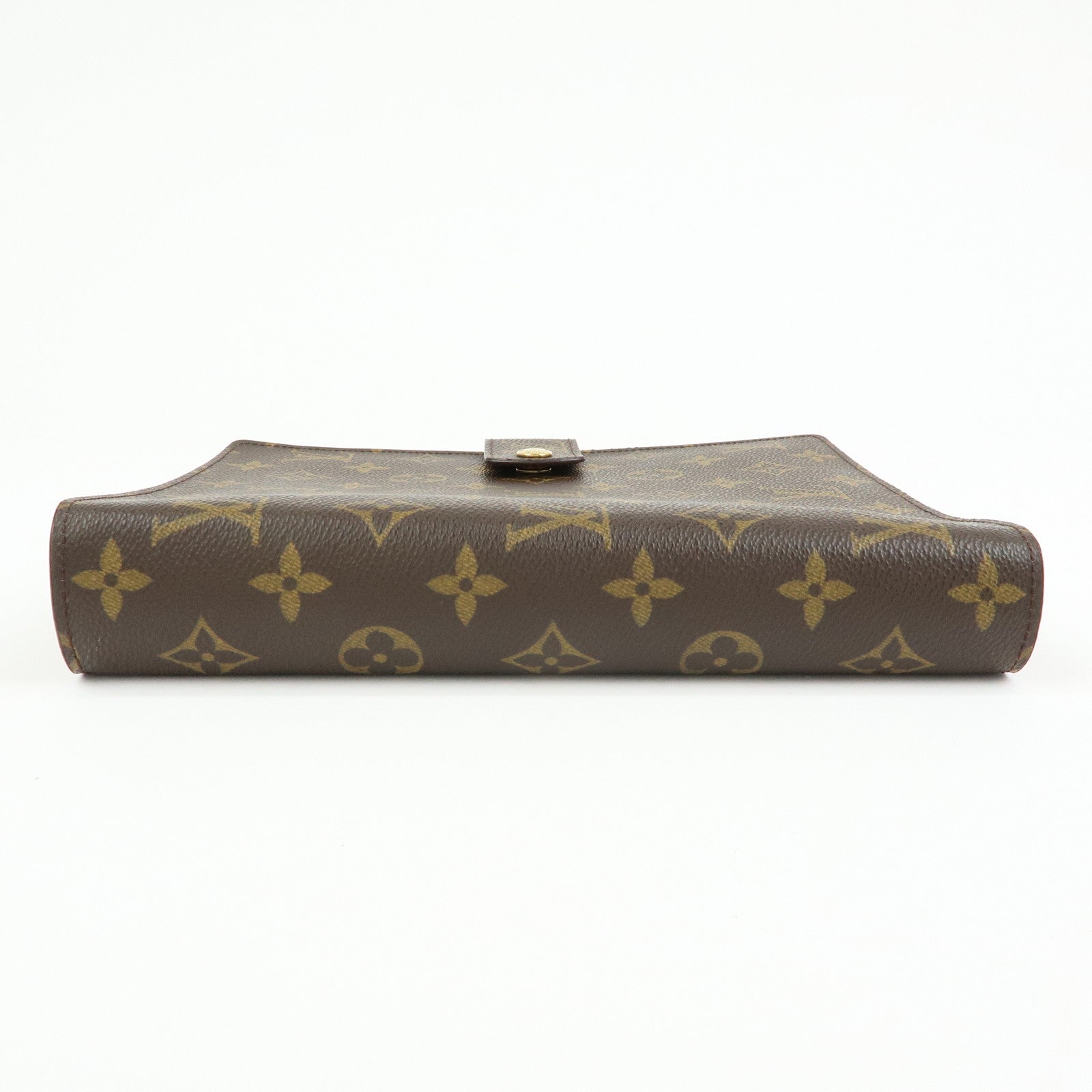 Louis Vuitton Monogram Agenda GM Planner Cover Brown R20106