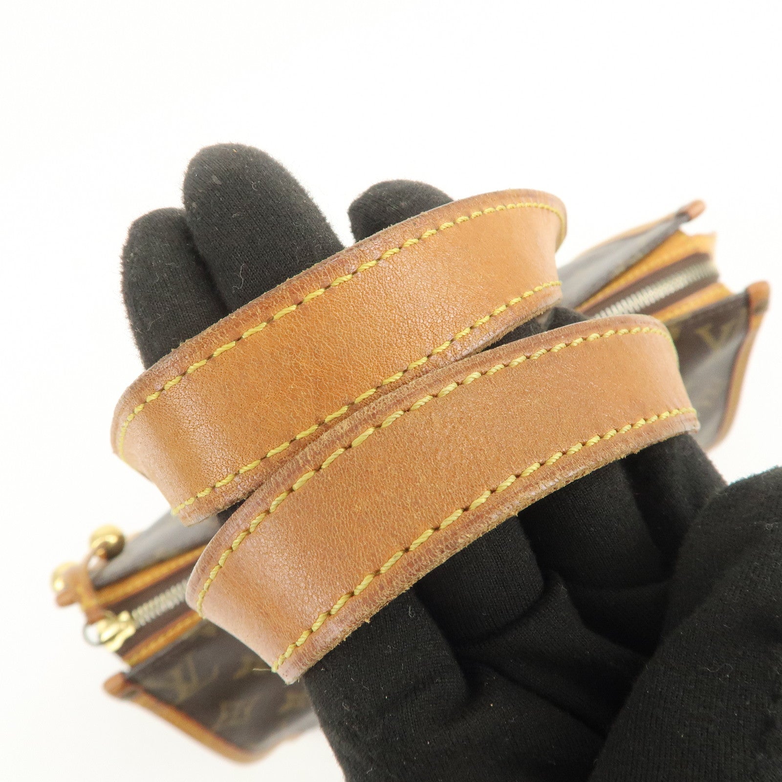 Louis Vuitton Monogram Popincourt Haut Shoulder Bag Brown M40007