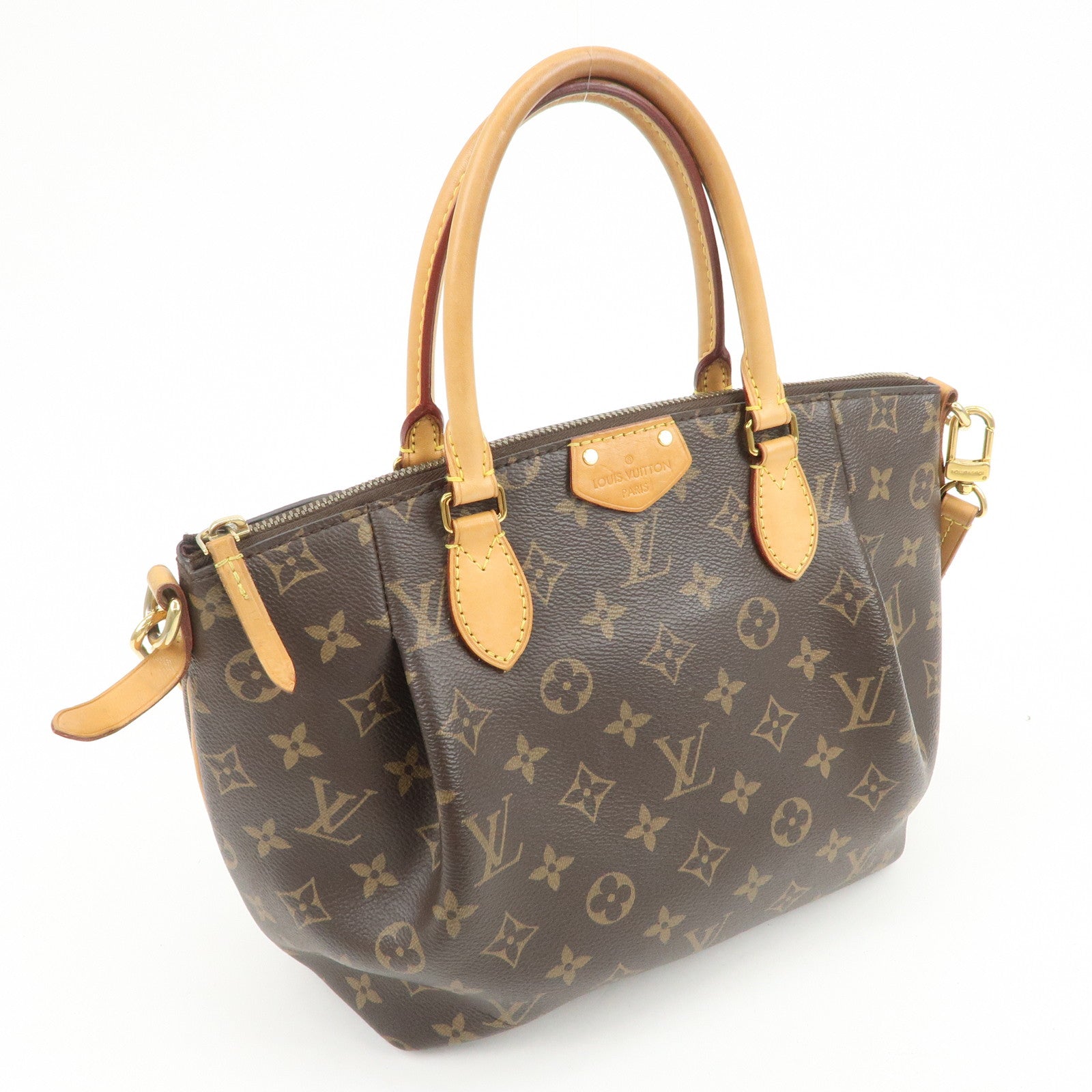 Louis Vuitton Monogram Turenne PM 2Way Hand Bag Brown M48813