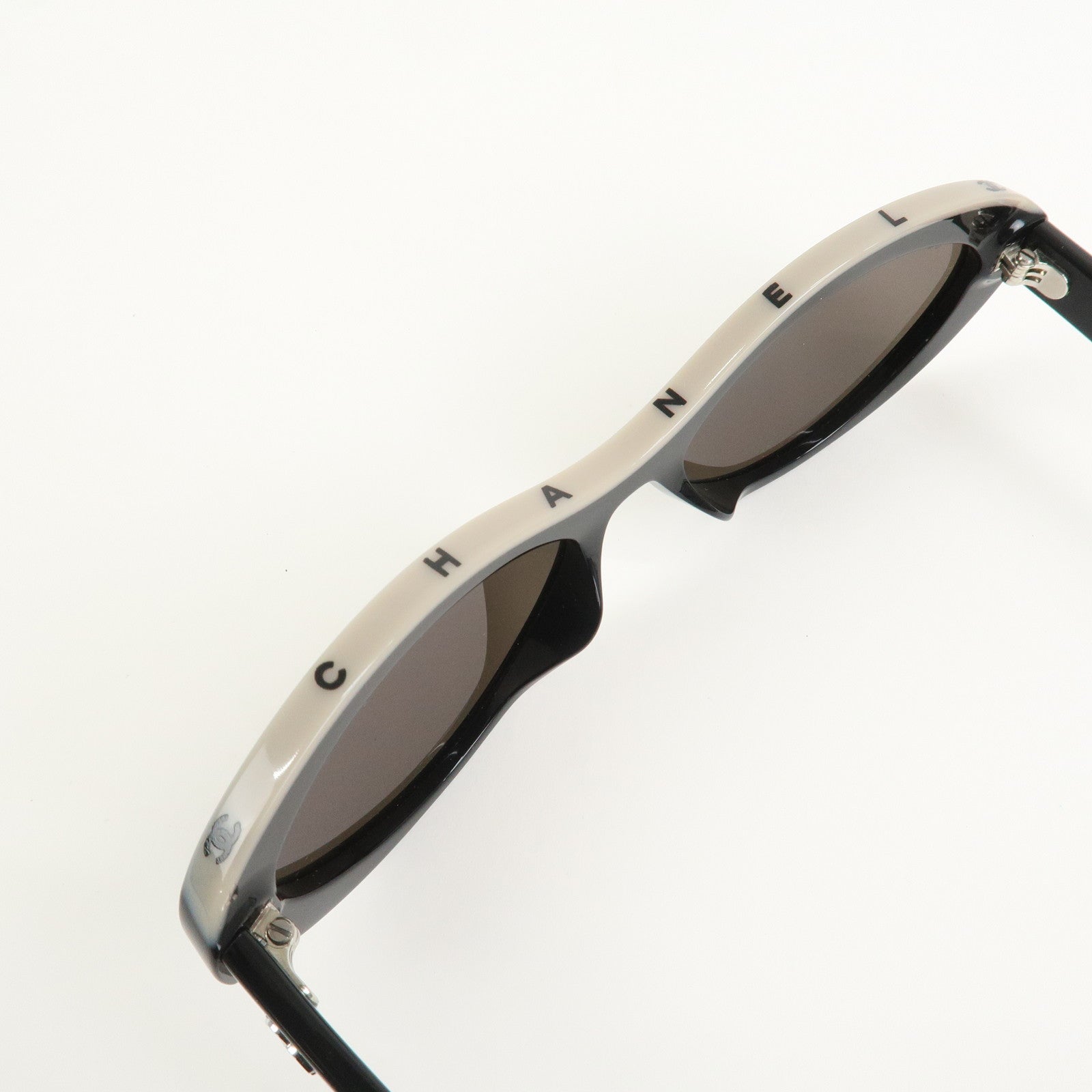 CHANEL Plastic Sunglasses Black 5416-A c.534/3 57□17 140 3N