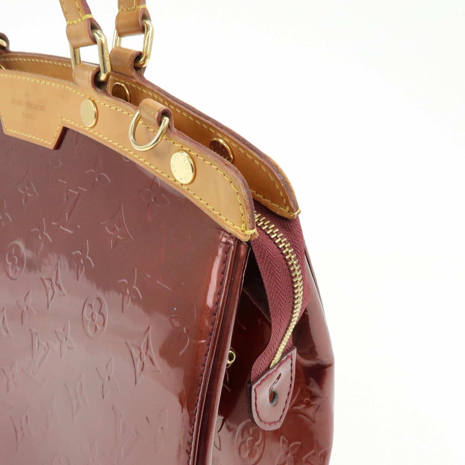 Louis Vuitton Monogram Vernis Brea MM 2Way Shoulder Bag M91690
