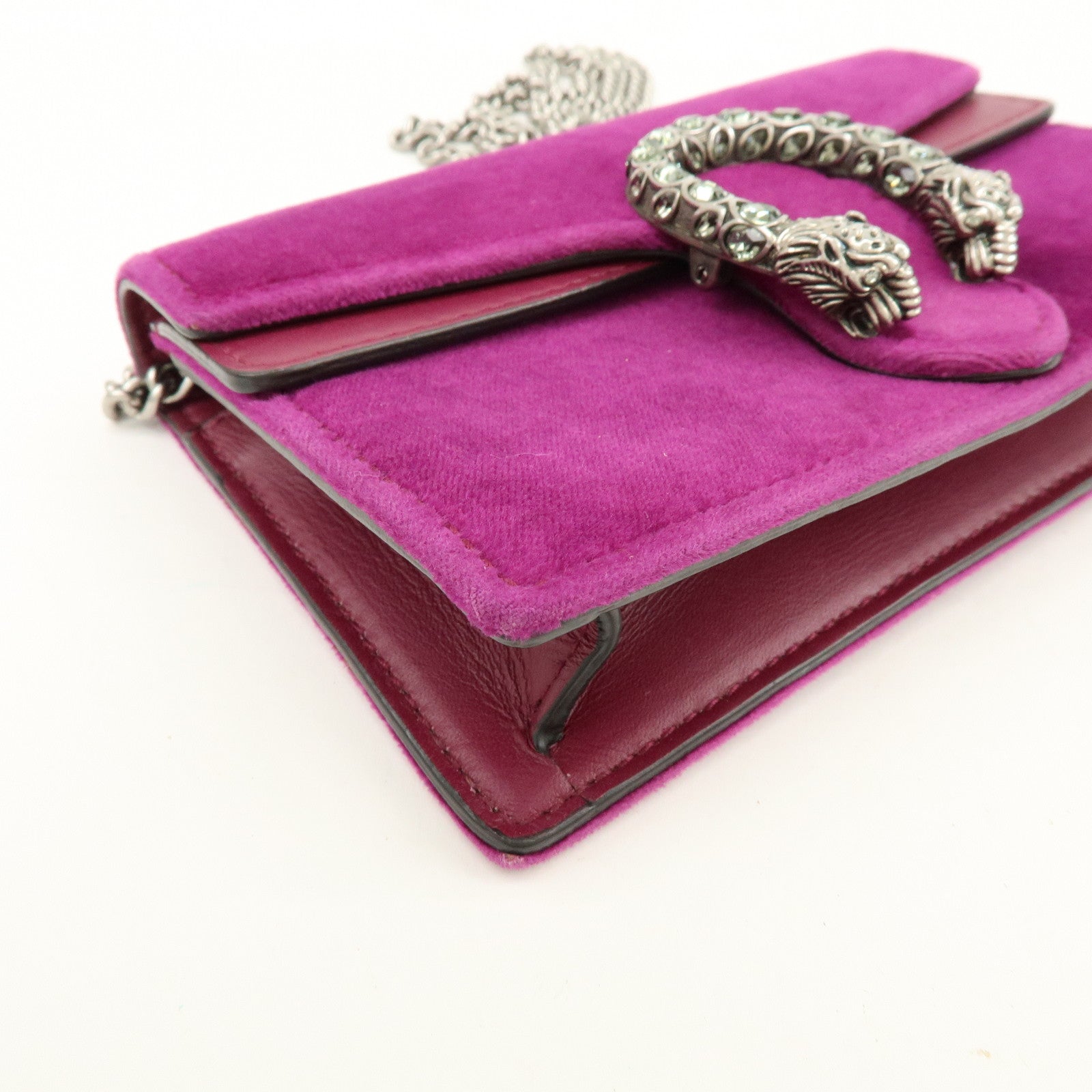 GUCCI Dionysus Super Mini Bag Suede Leather Shoulder Bag 476432