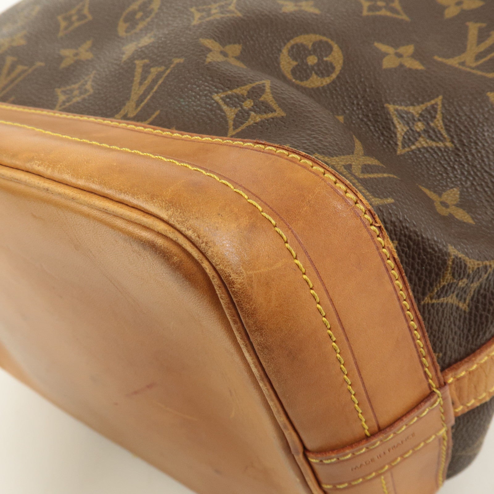 Louis Vuitton Monogram Noe Shoulder Bag Hand Bag Brown M42224