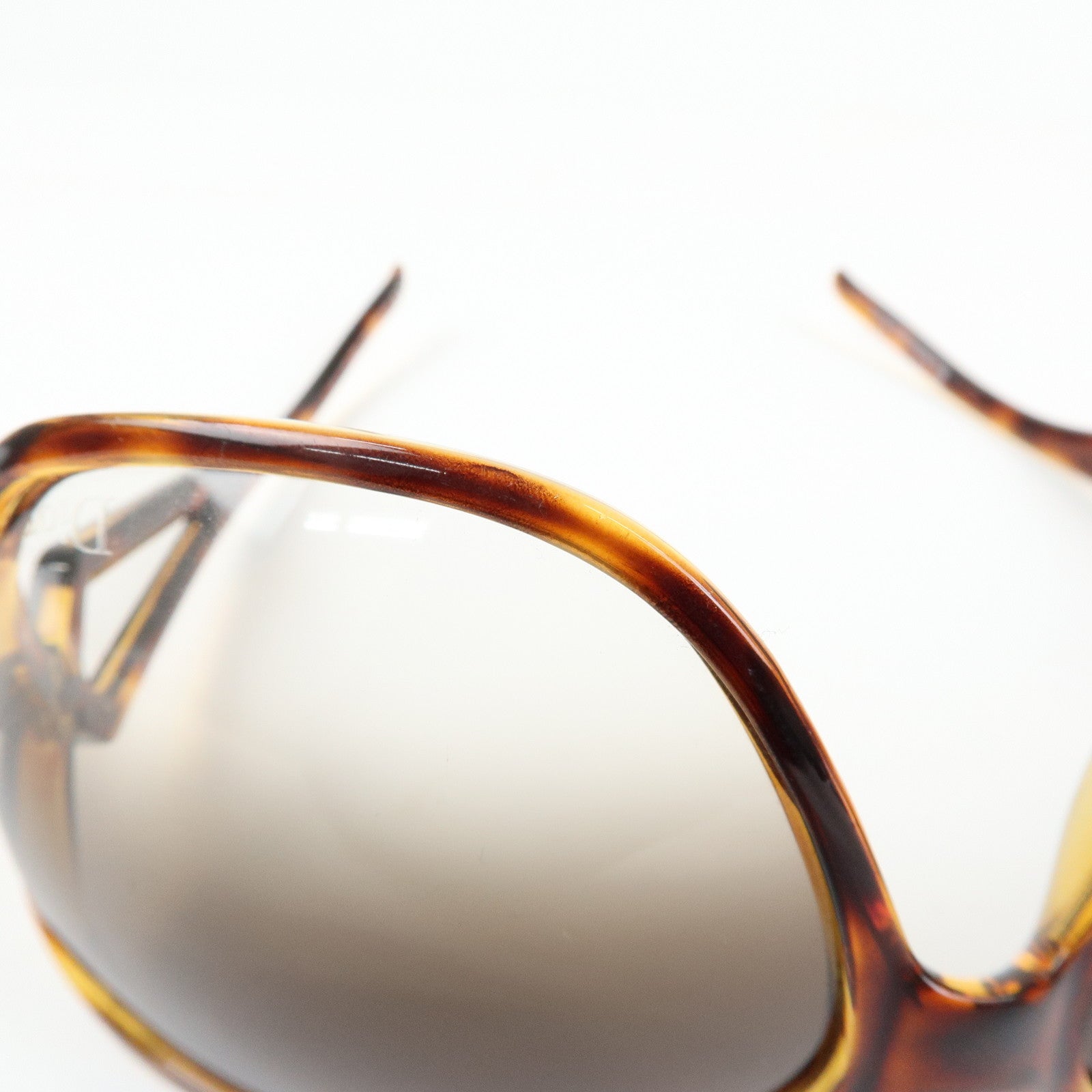 Christian Dior Canage Madrague Plastic Sunglasses Brown 64□16 120