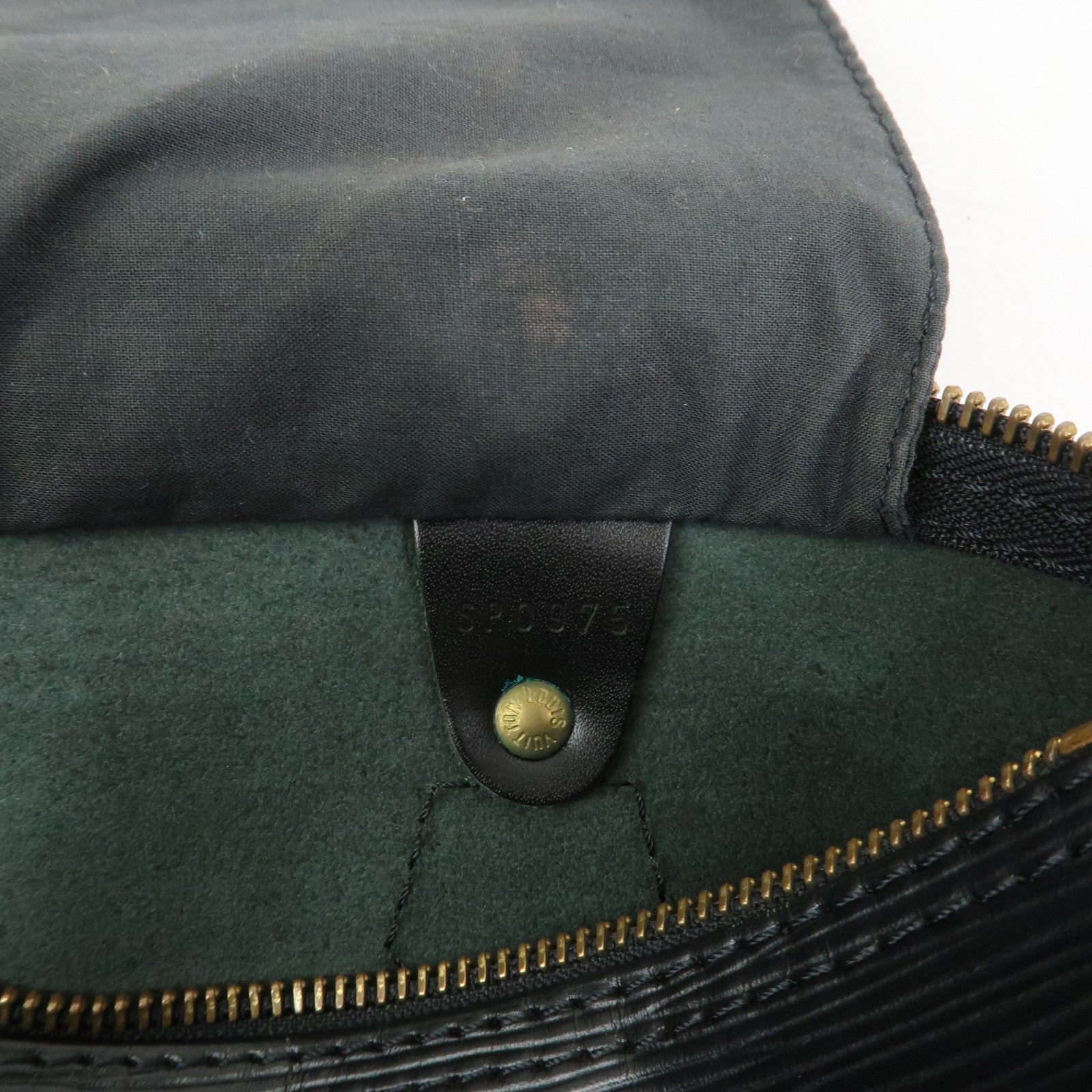Louis Vuitton Epi Leather Speedy 25 Hand Bag Boston Bag Noir M59032