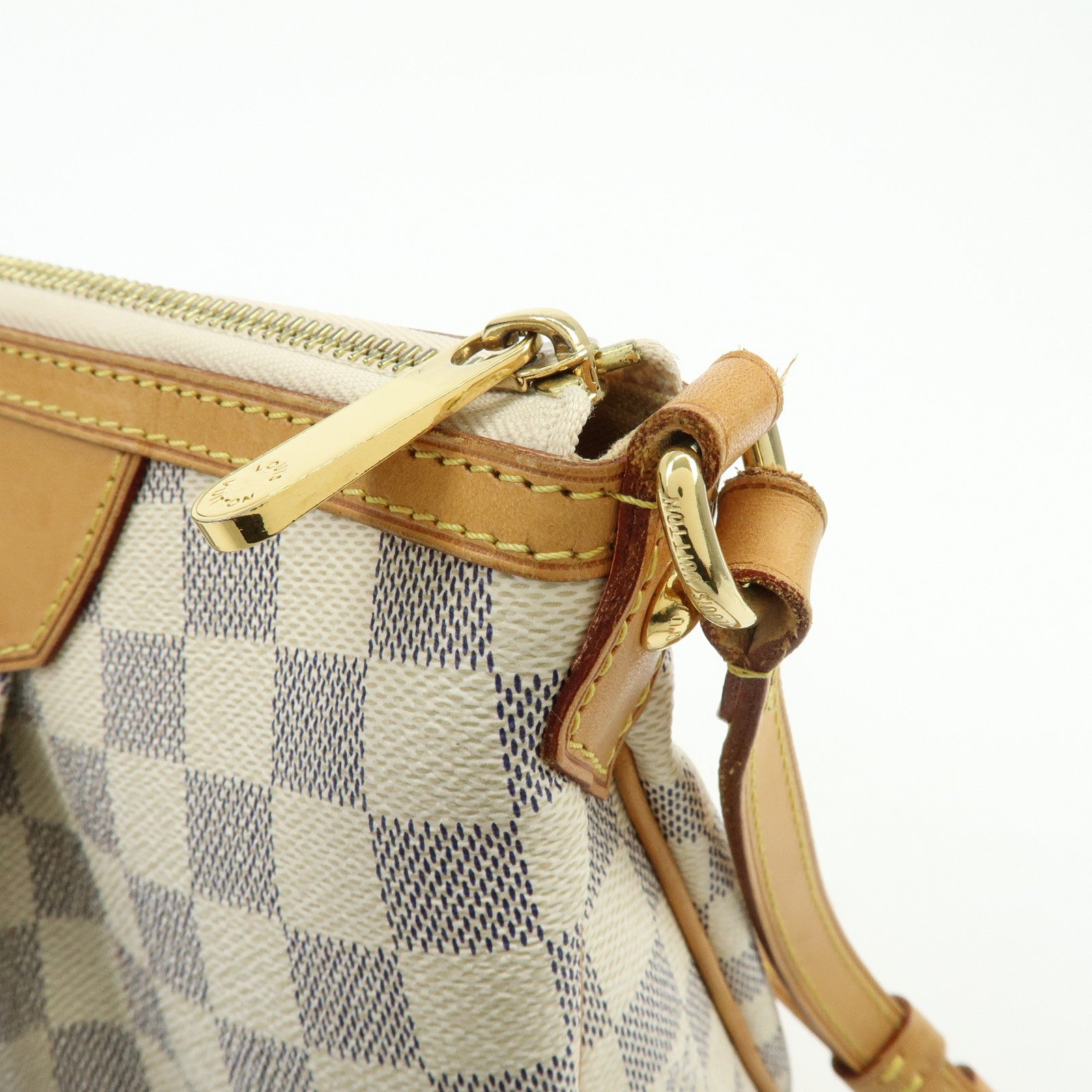 Louis Vuitton Damier Azur Siracusa PM Shoulder Crossbody Bag M41113