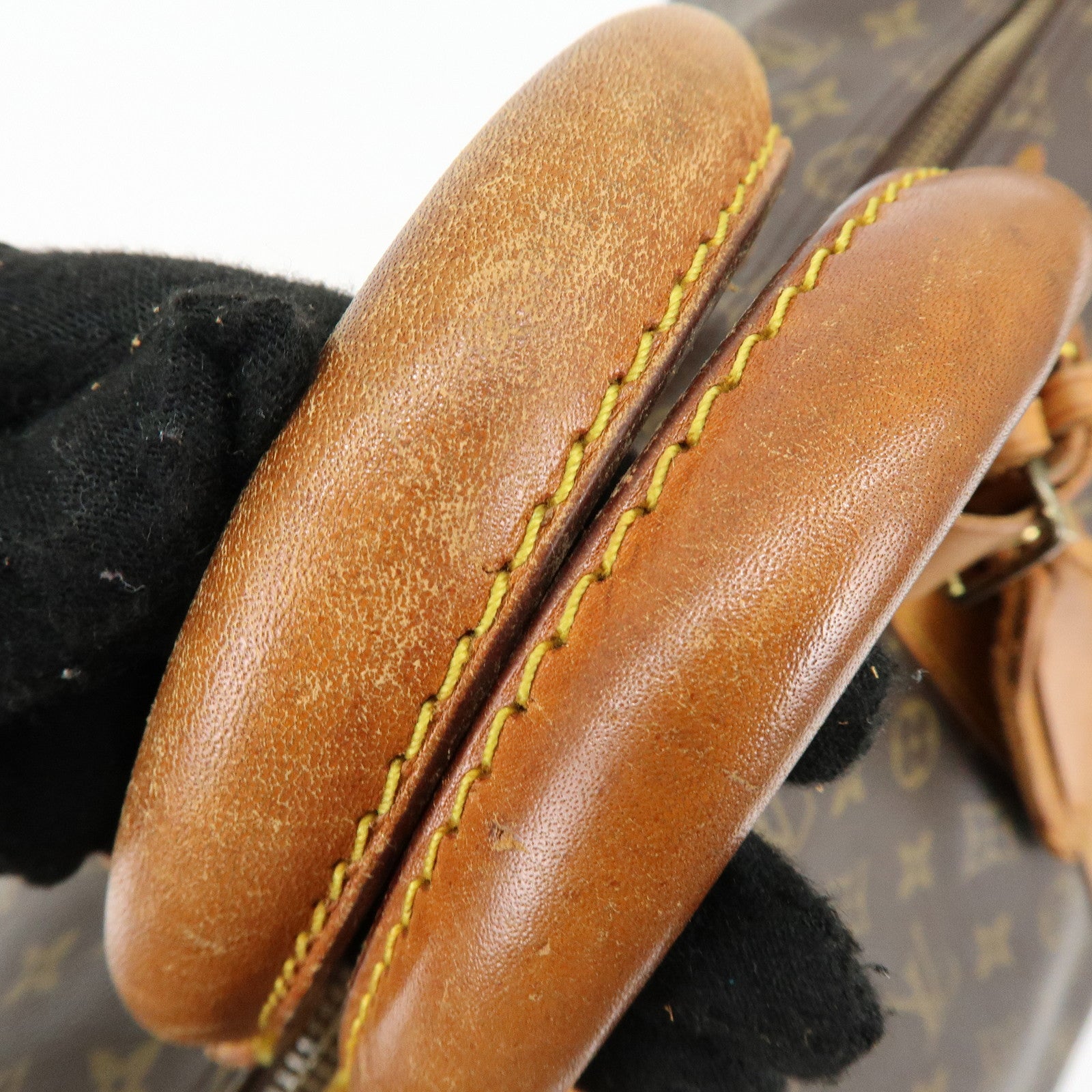 Louis Vuitton Monogram Keep All Bandouliere 55 Boston Bag M41414