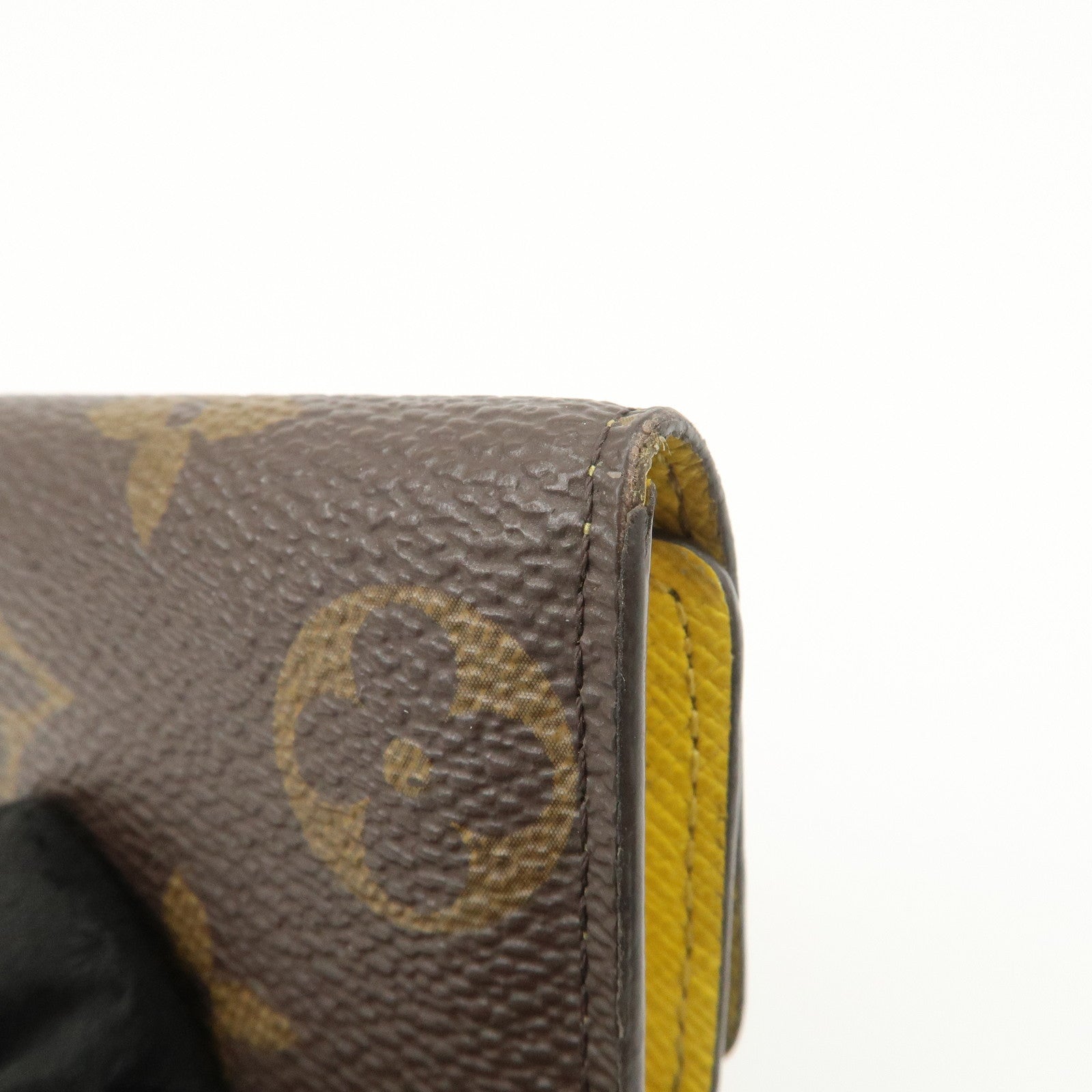 Louis Vuitton Monogram Multicles 4 Key Rings Key Case Jaune M81938