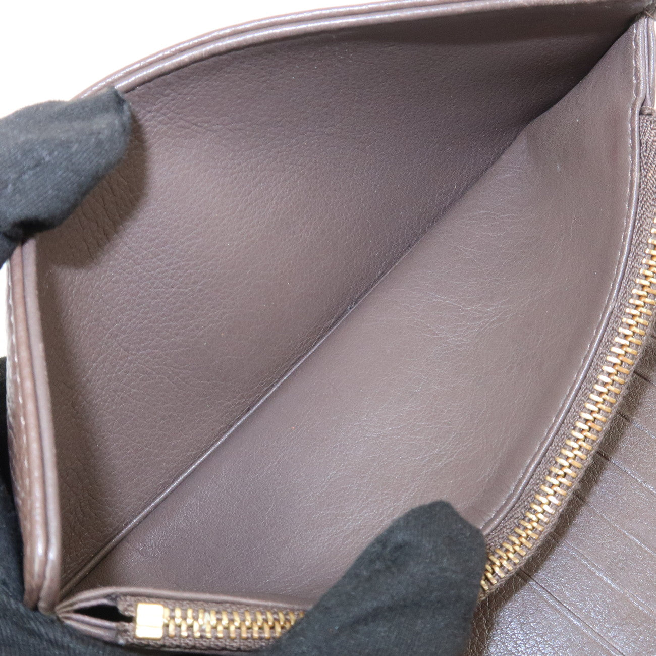 Louis Vuitton Monogram Mahina Portefeuille Amelia Wallet M58089