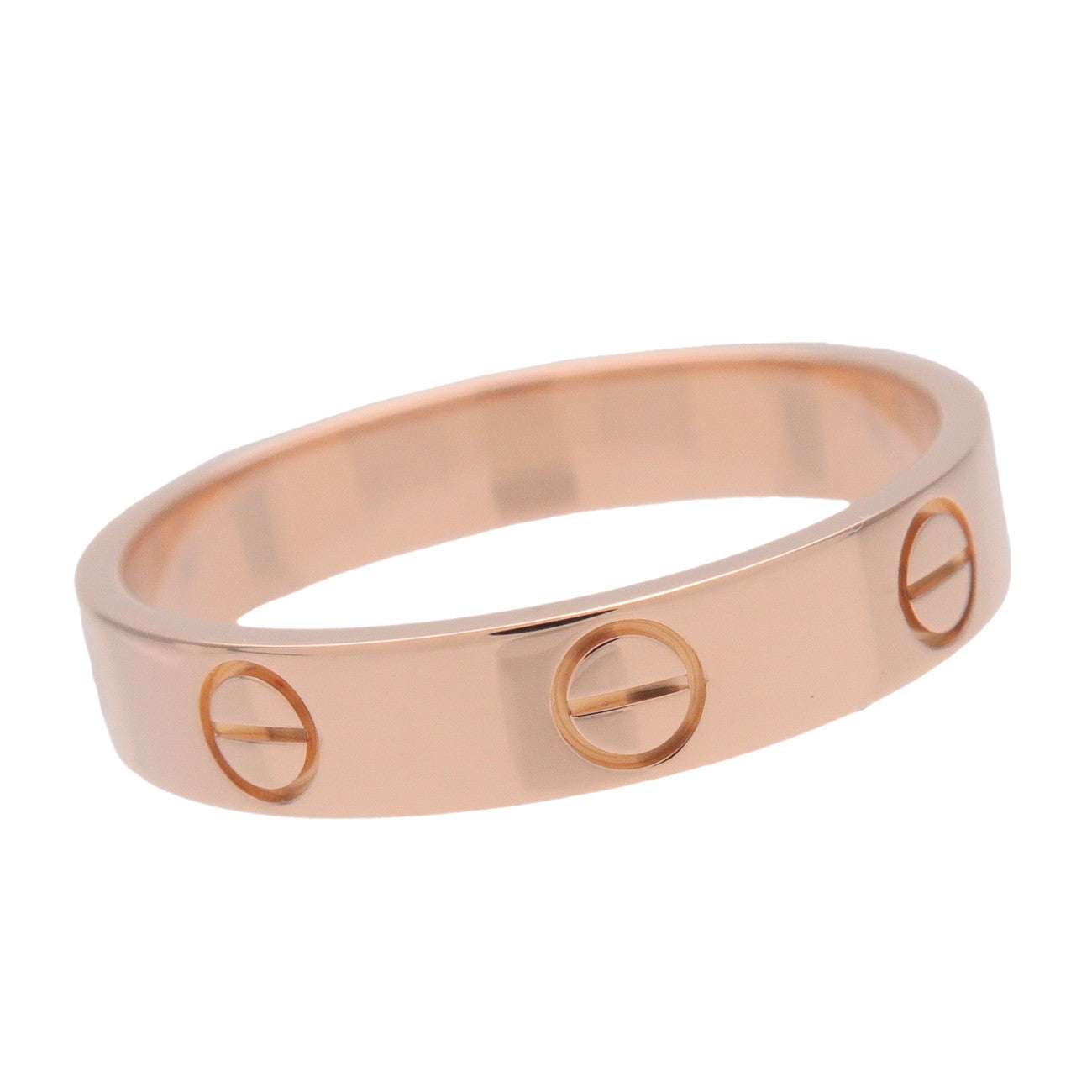 Cartier Mini Love Ring K18 750PG Rose Gold #53 US6.5 EU53 B4085000