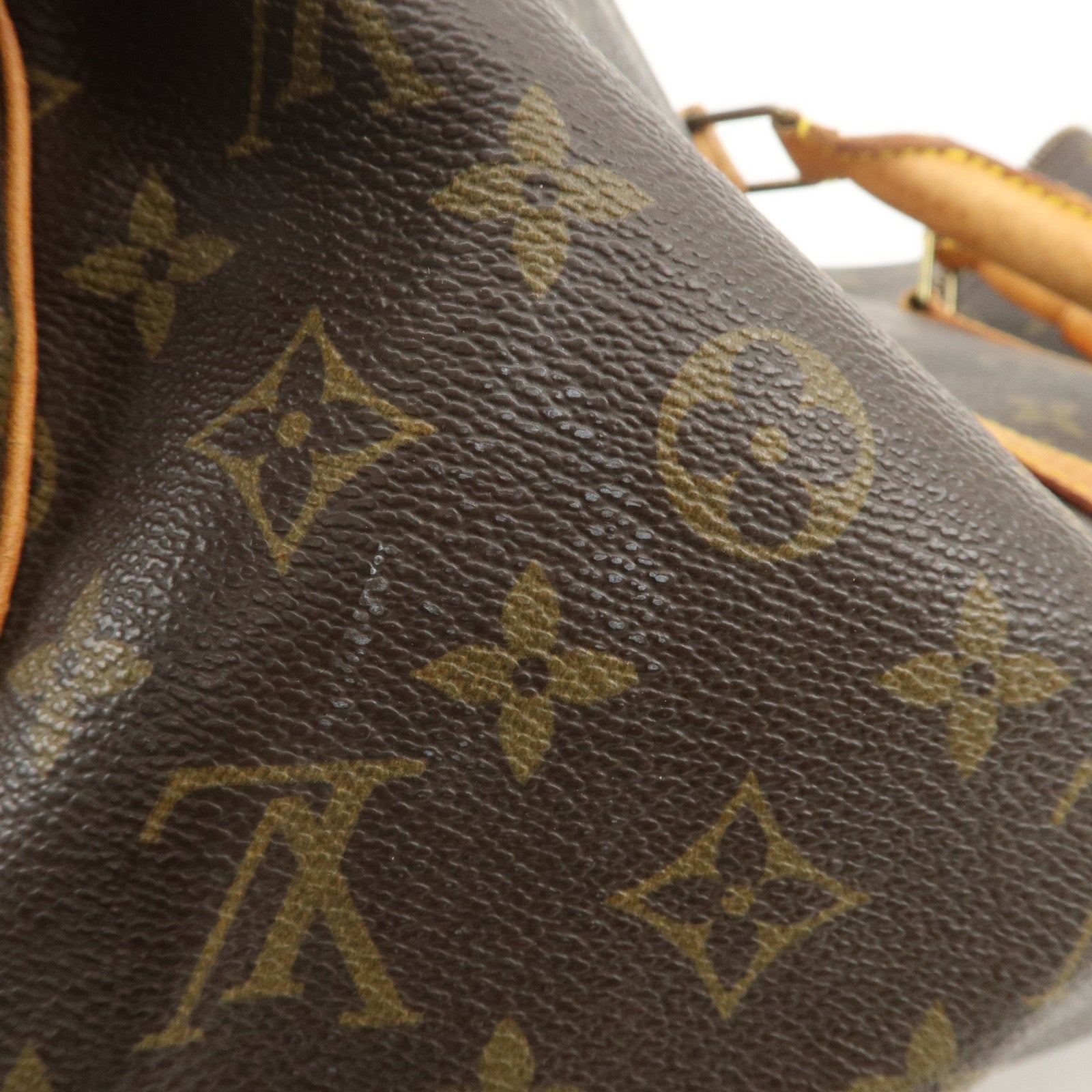 Louis Vuitton Monogram Keep All Bandouliere 45 Boston Bag M41418