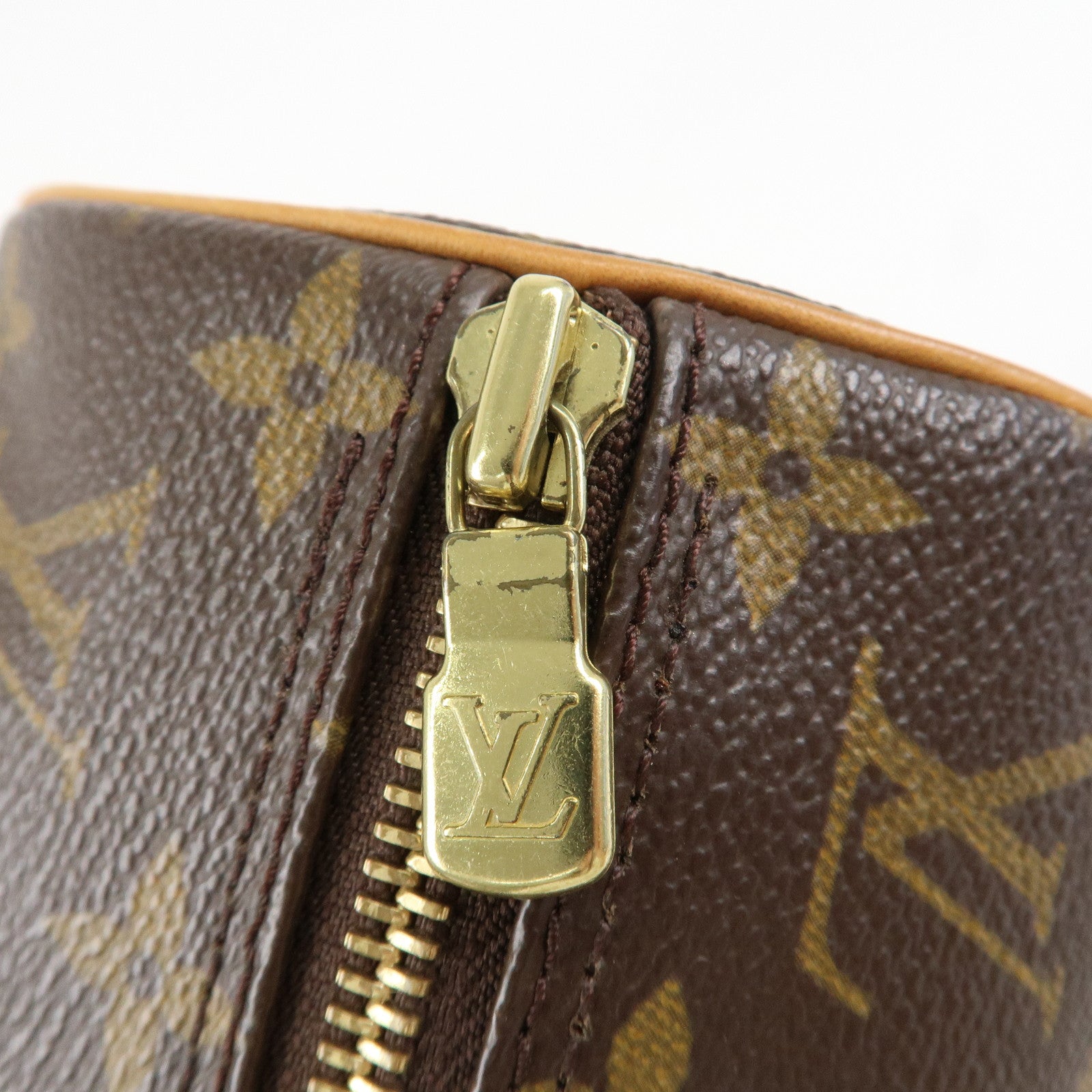 Louis Vuitton Monogram Papillon 30 Hand Bag New Style Brown M51385