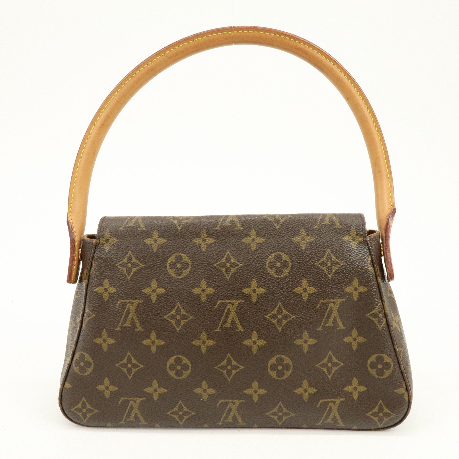 Louis Vuitton Monogram Mini Looping Shoulder Bag Brown M51147