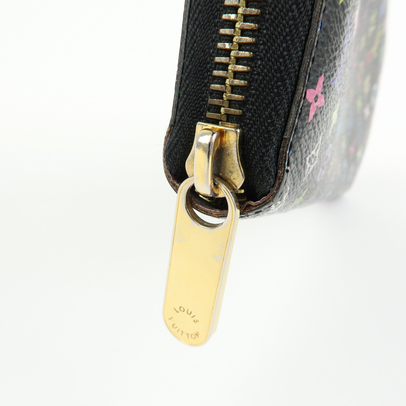 Louis Vuitton Monogram Multi Color Zippy Wallet Violet M60275