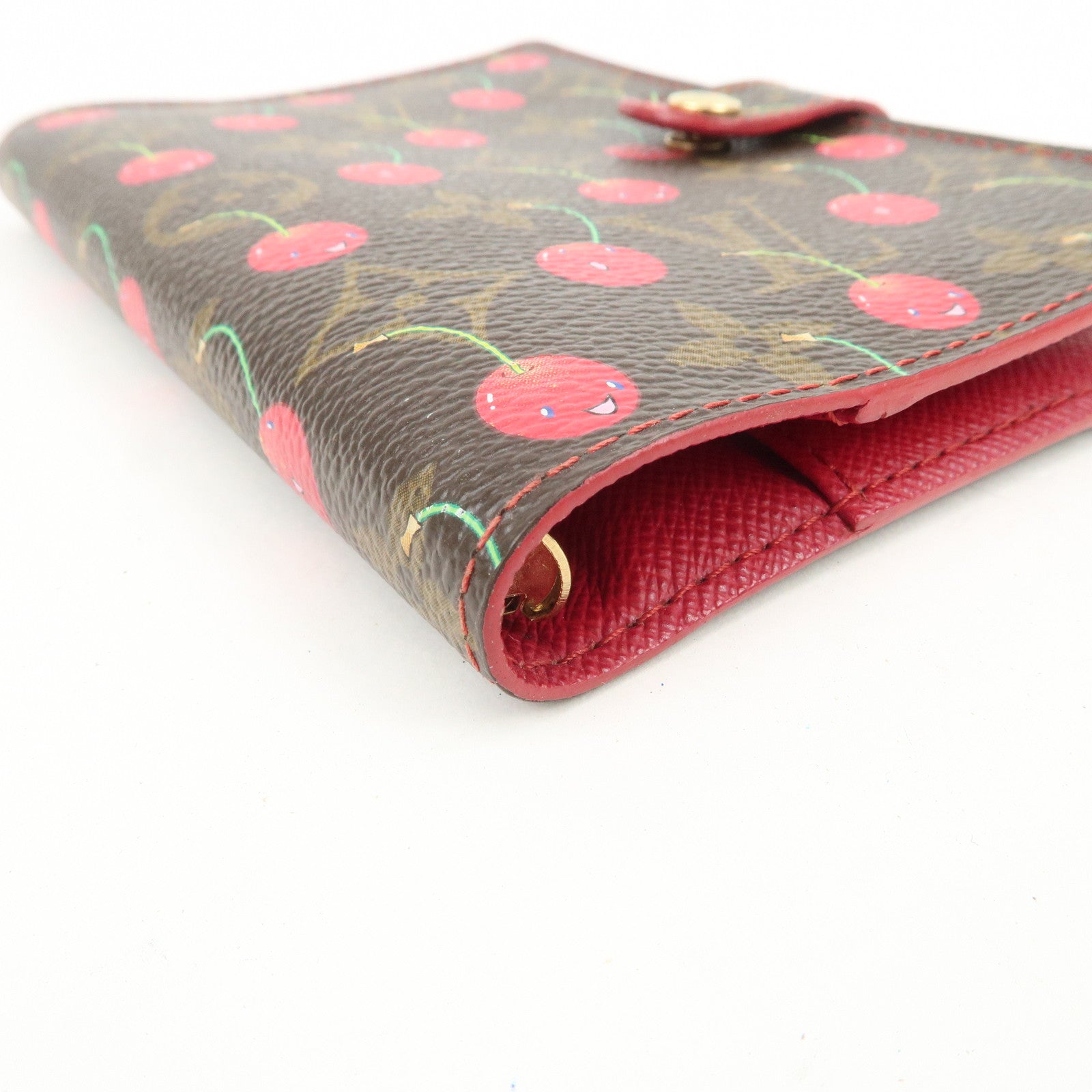 Louis Vuitton Monogram Cherry Agenda PM Planner Cover R21023