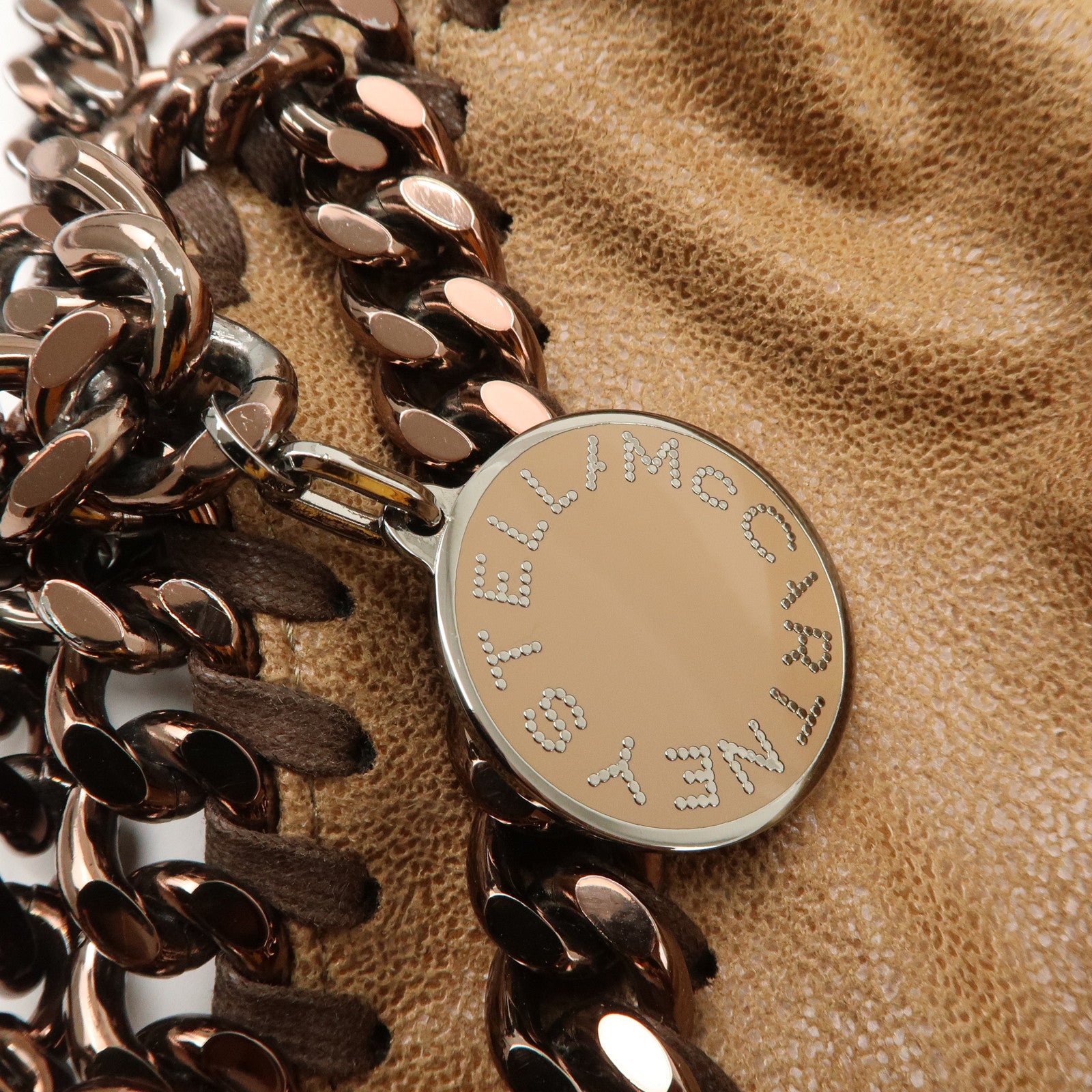 STELLA MCCARTNEY Polyester Falabella 2Way Bag Brown 234387