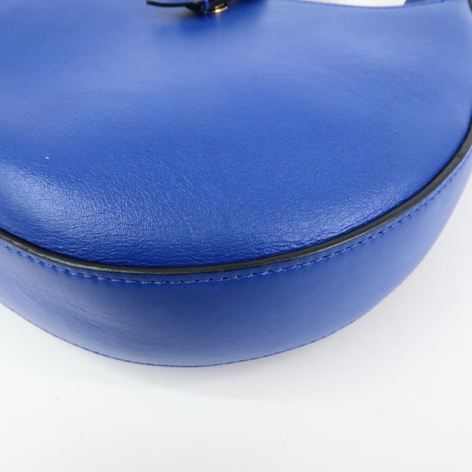 LOEWE Joyce Calf Leather Shoulder Bag Crossbody Bag Blue