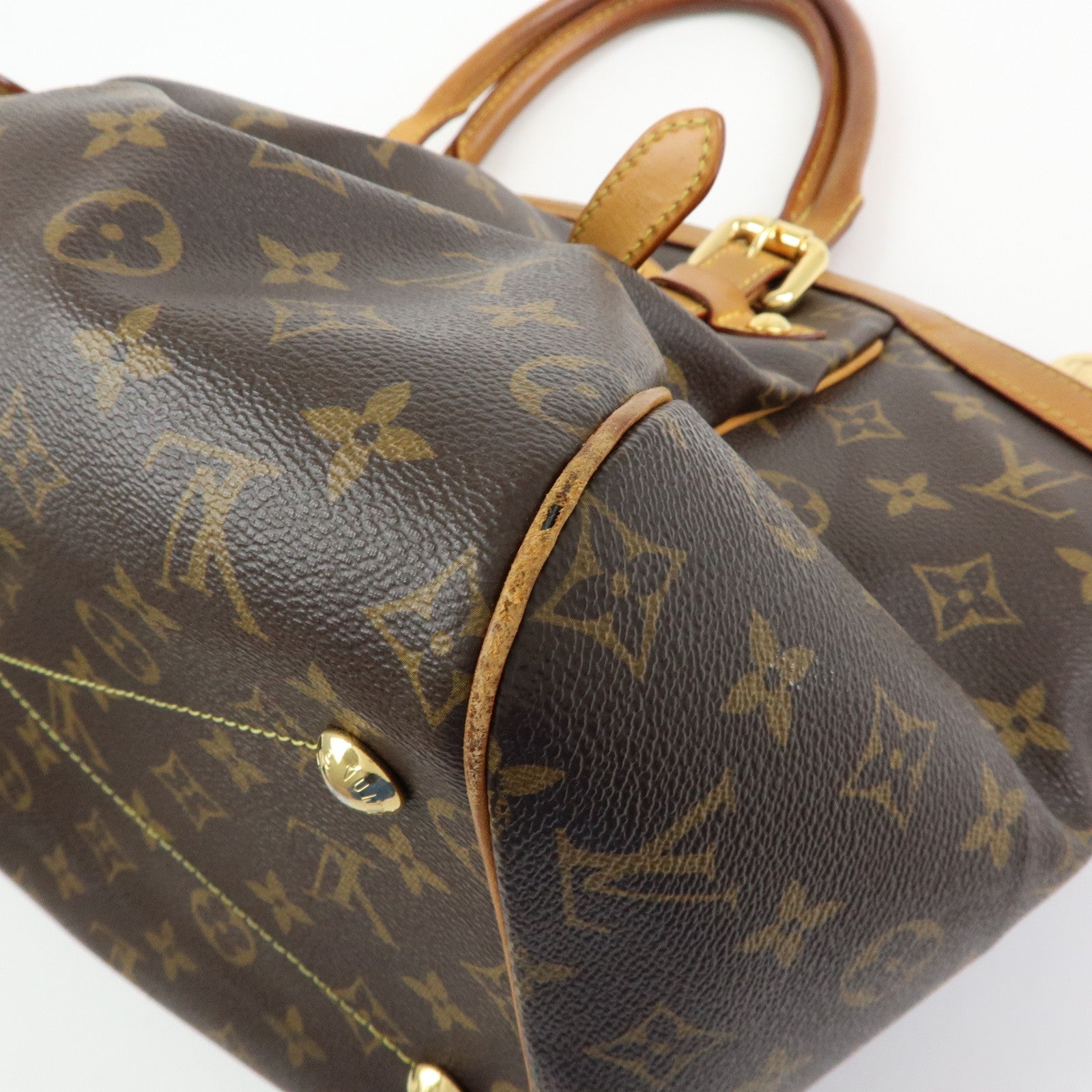 Louis Vuitton Monogram Tivoli GM Shoulder Bag Boston Bag M40144