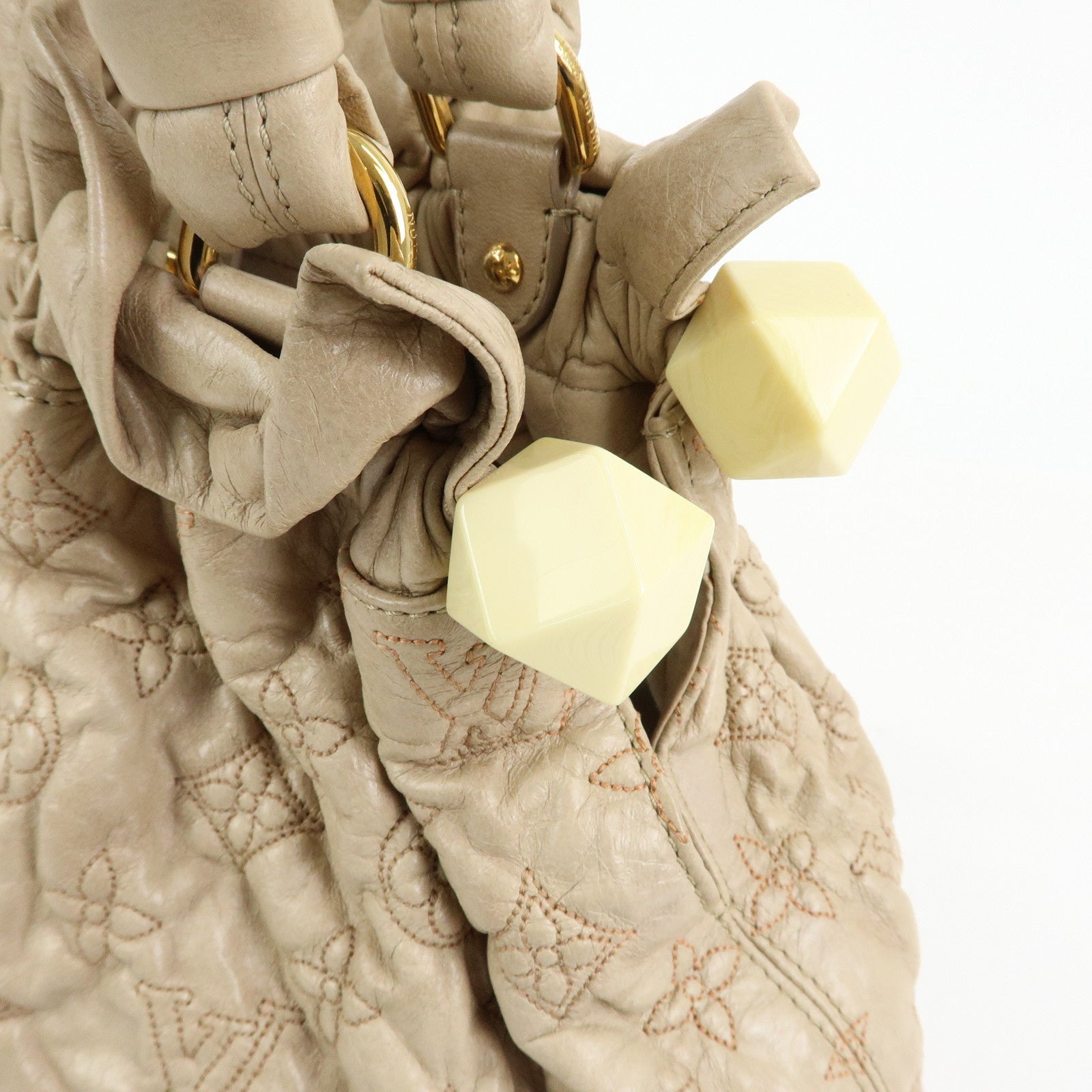 Louis Vuitton Monogram Olympe Stratus PM Shoulder Bag Ecru M95369