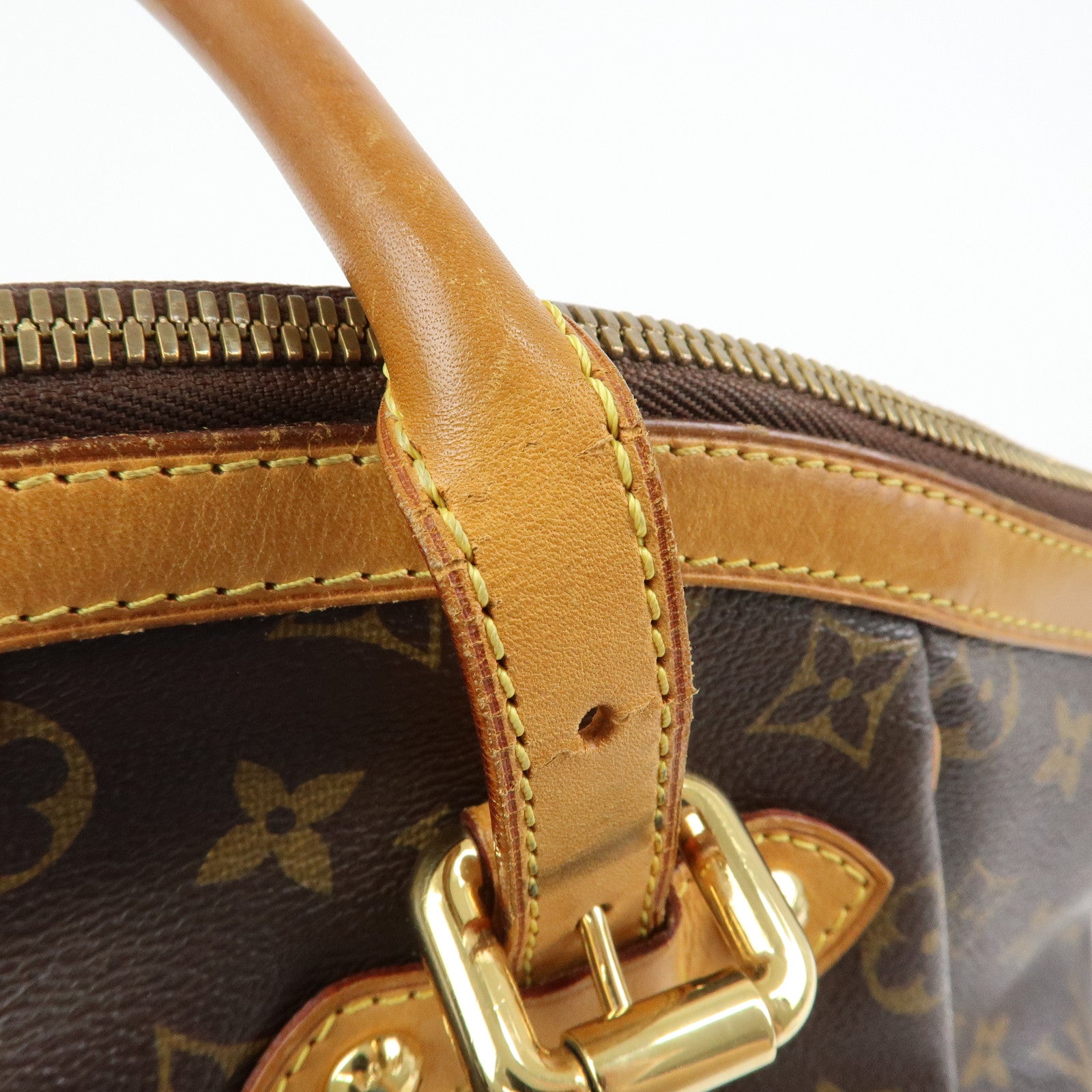 Louis Vuitton Monogram Tivoli GM Shoulder Bag Boston Bag M40144