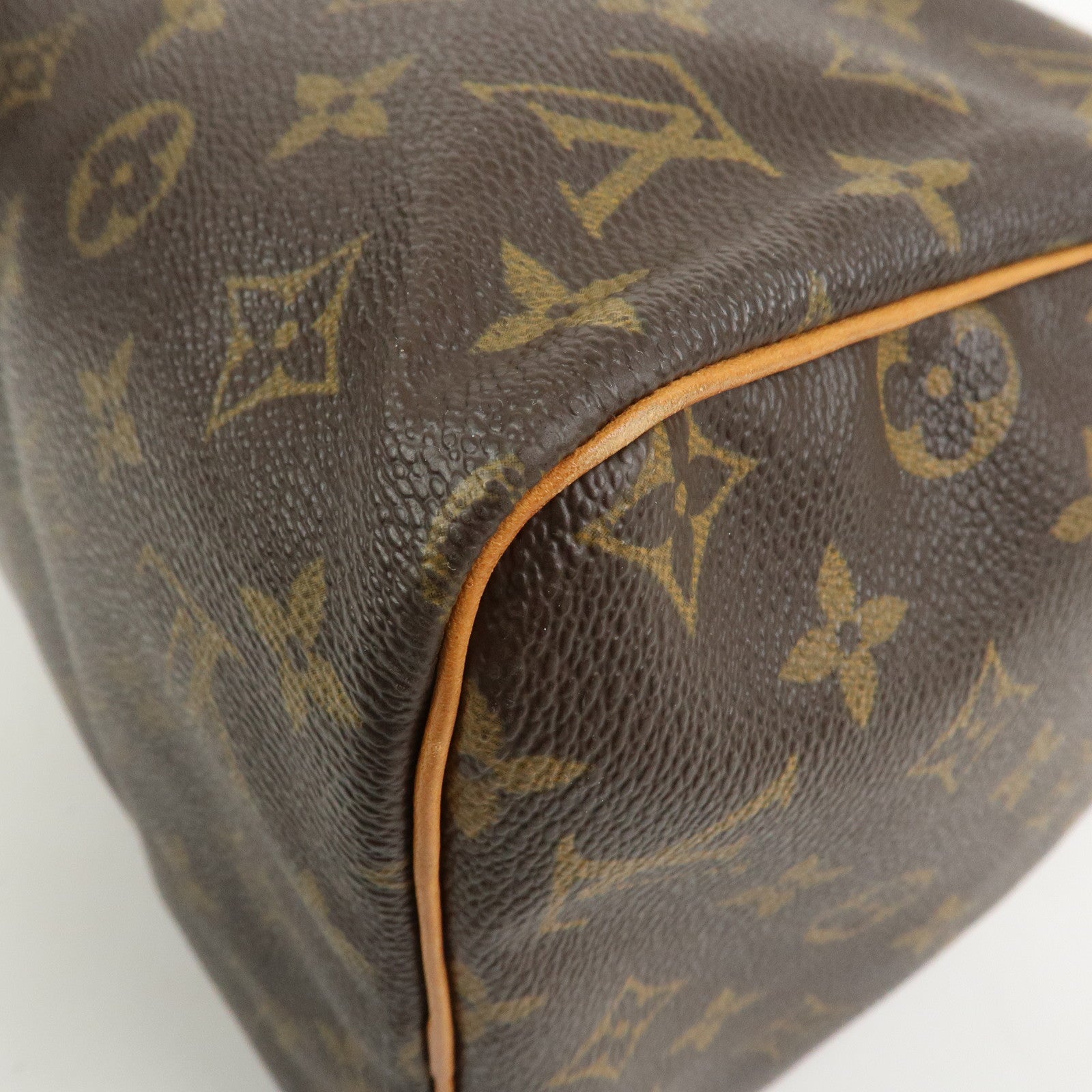 Louis Vuitton Monogram Speedy 30 Boston Bag Hand Bag Brown M41526