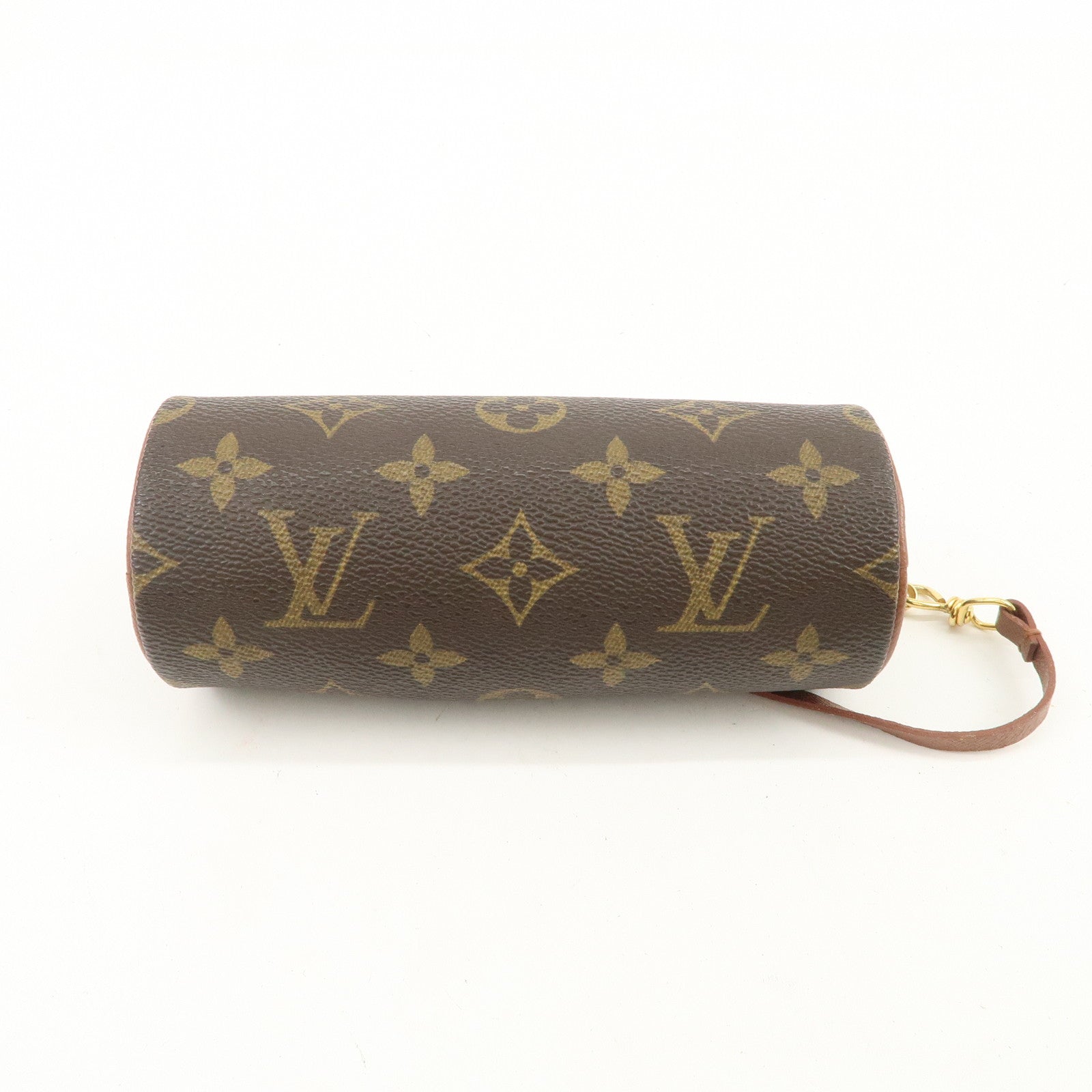 Louis Vuitton Monogram Mini Pouch for Papillon Bag Old Style Brown
