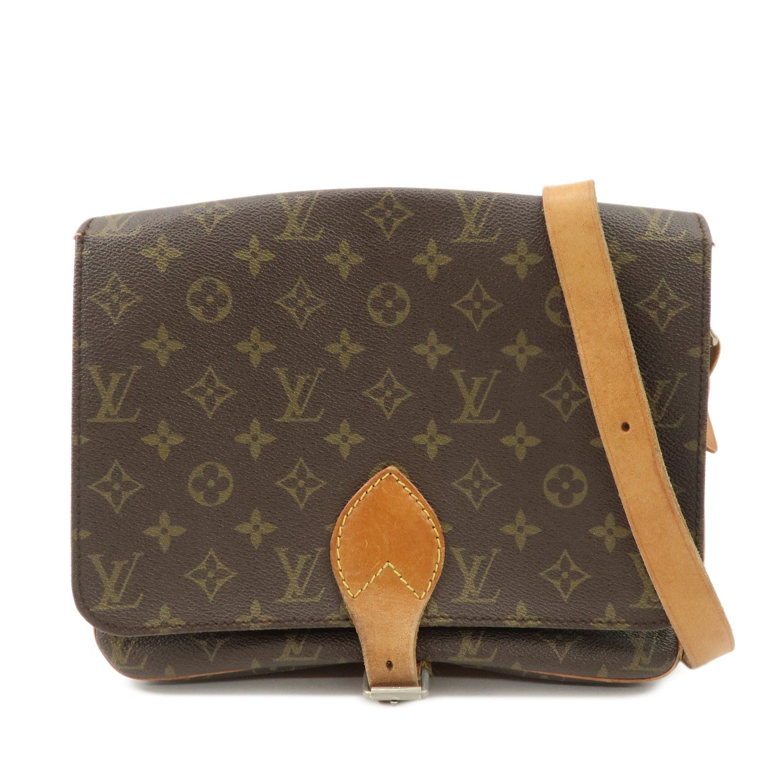 Louis Vuitton Monogram Cartouchiere 26 Shoulder Bag M51252
