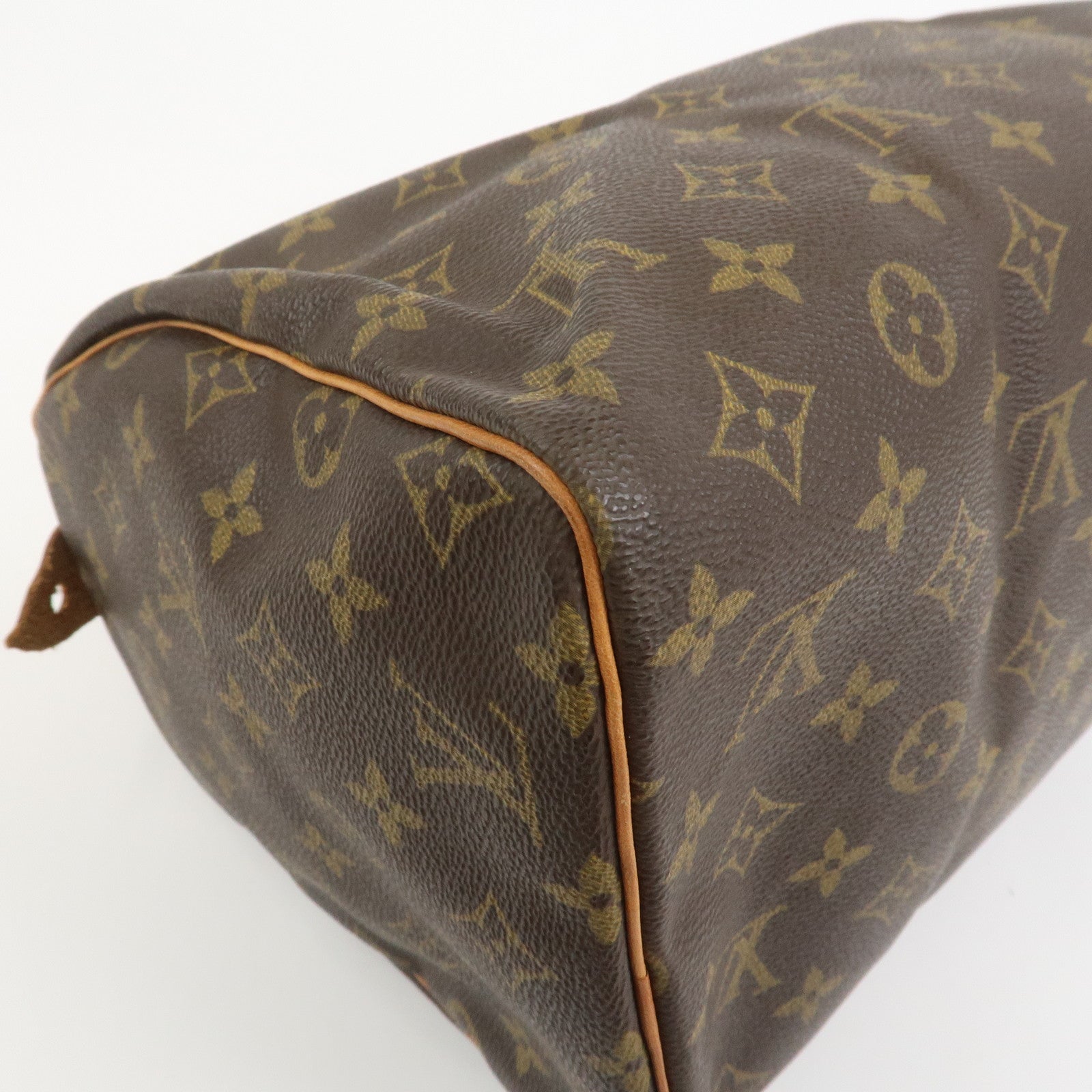 Louis Vuitton Monogram Speedy 30 Boston Bag Hand Bag Brown M41526