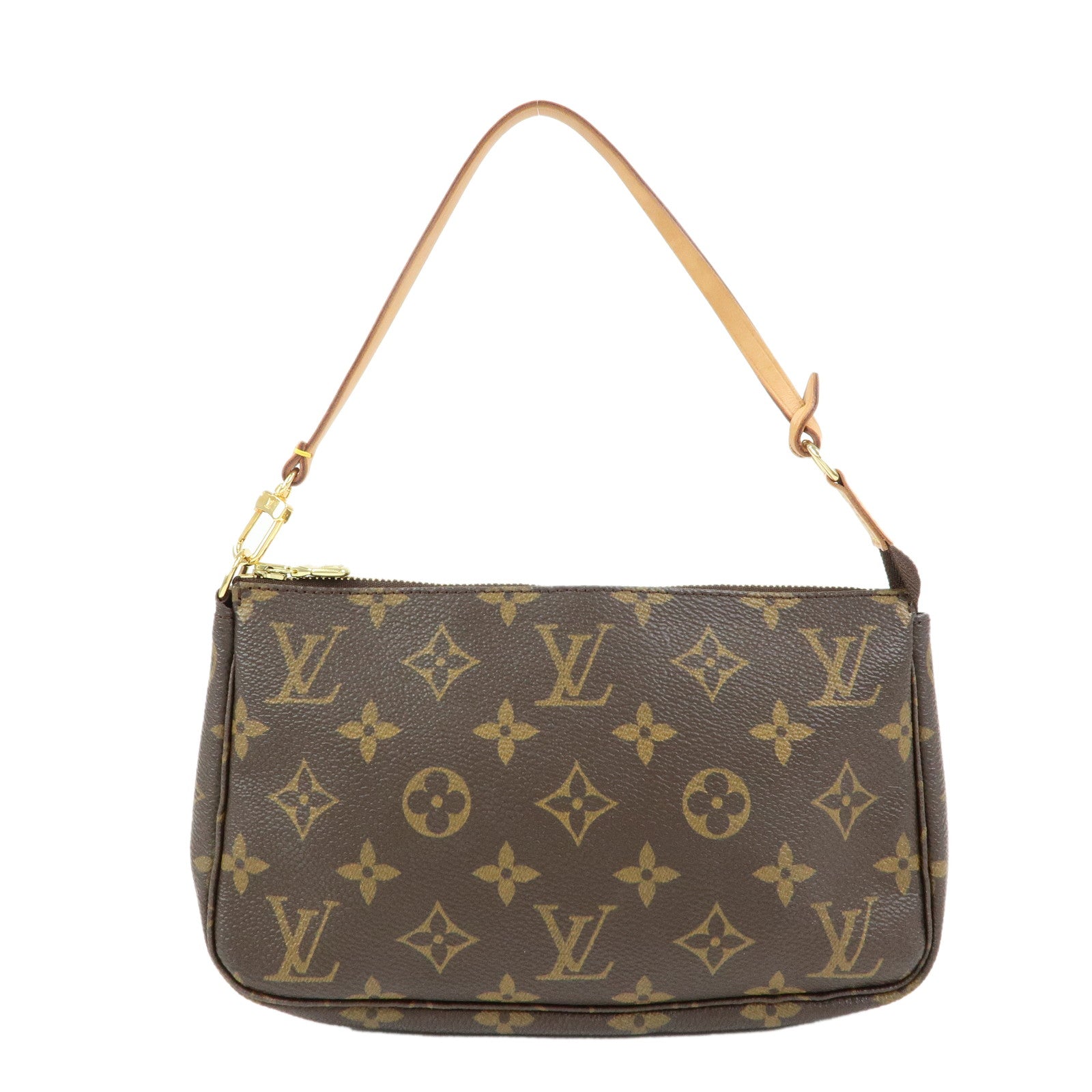 Louis Vuitton Monogram Pochette Accessoires Pouch Hand Bag M51980