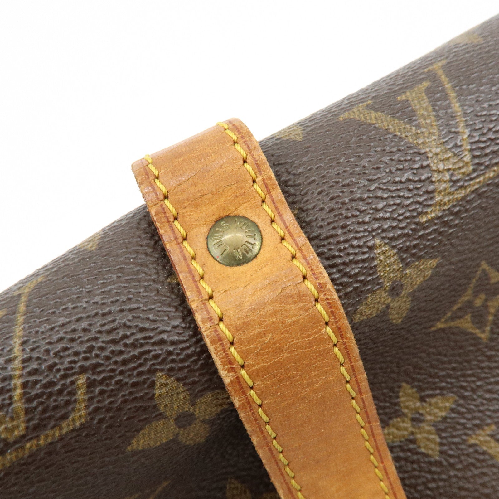 Louis Vuitton Monogram Saumur 30 Canvas Shoulder Bag Brown M42256