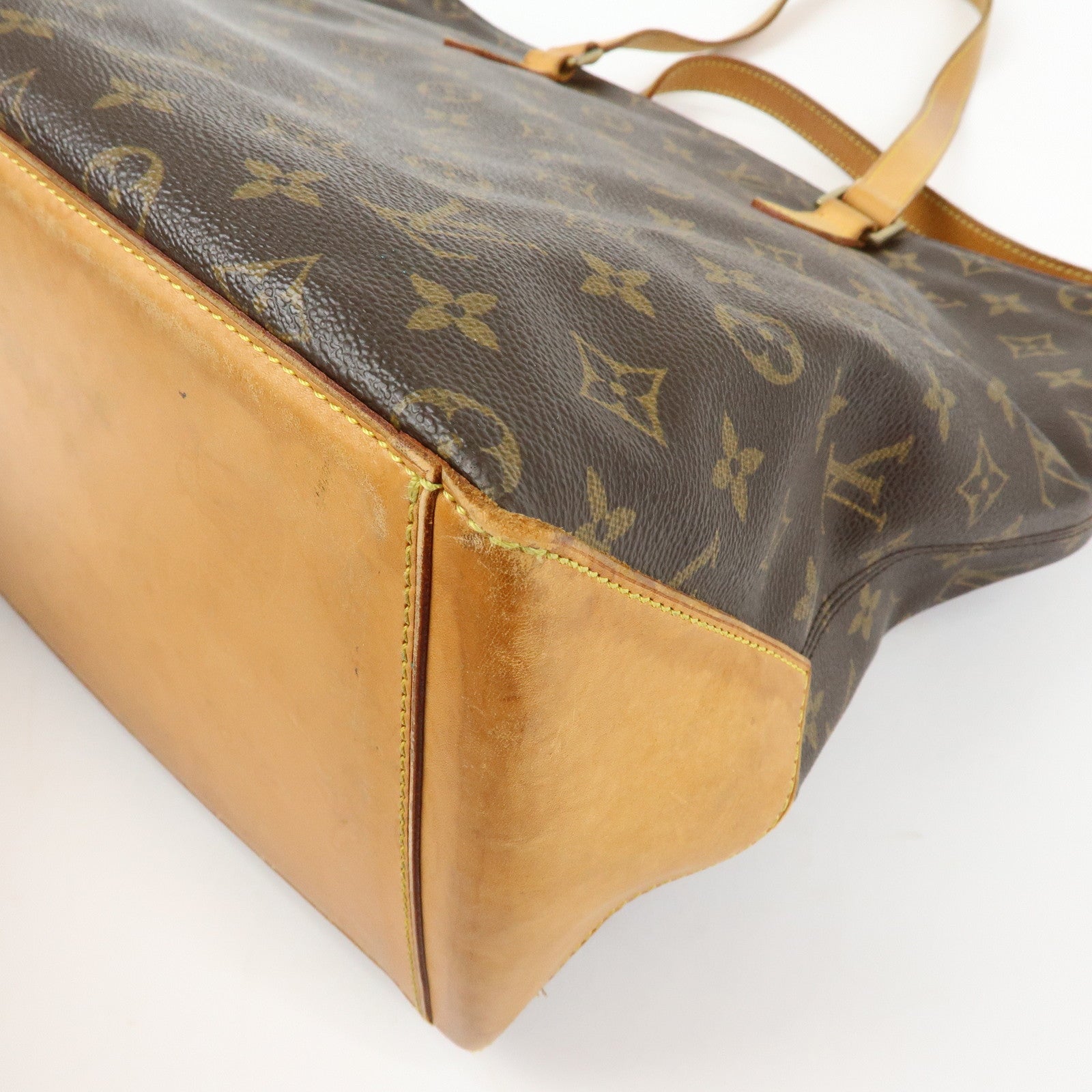 Louis Vuitton Monogram Cabas Mezzo Tote Bag Shoulder Bag M51151