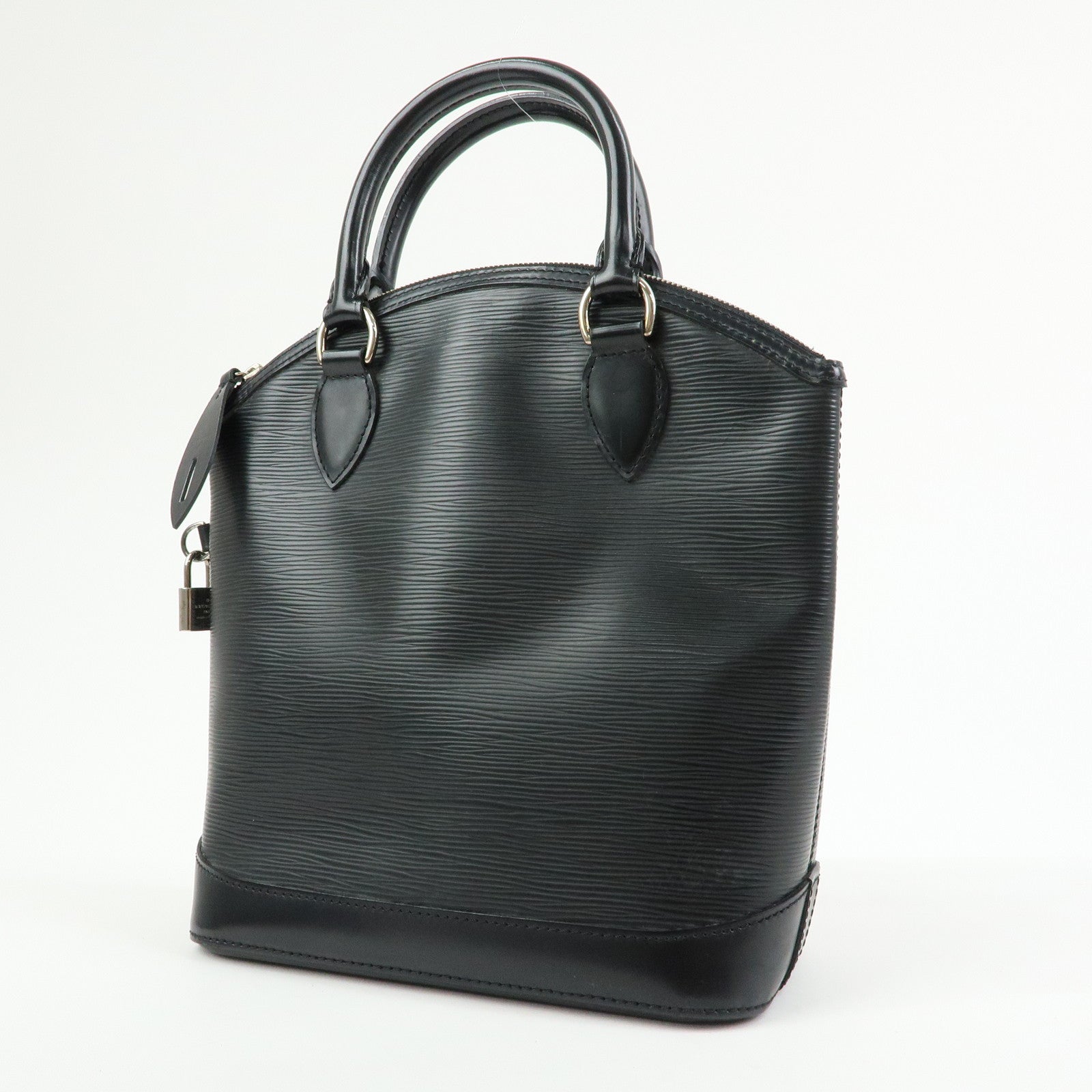 Louis Vuitton Epi Leather Lock It Hand Bag Noir M42292