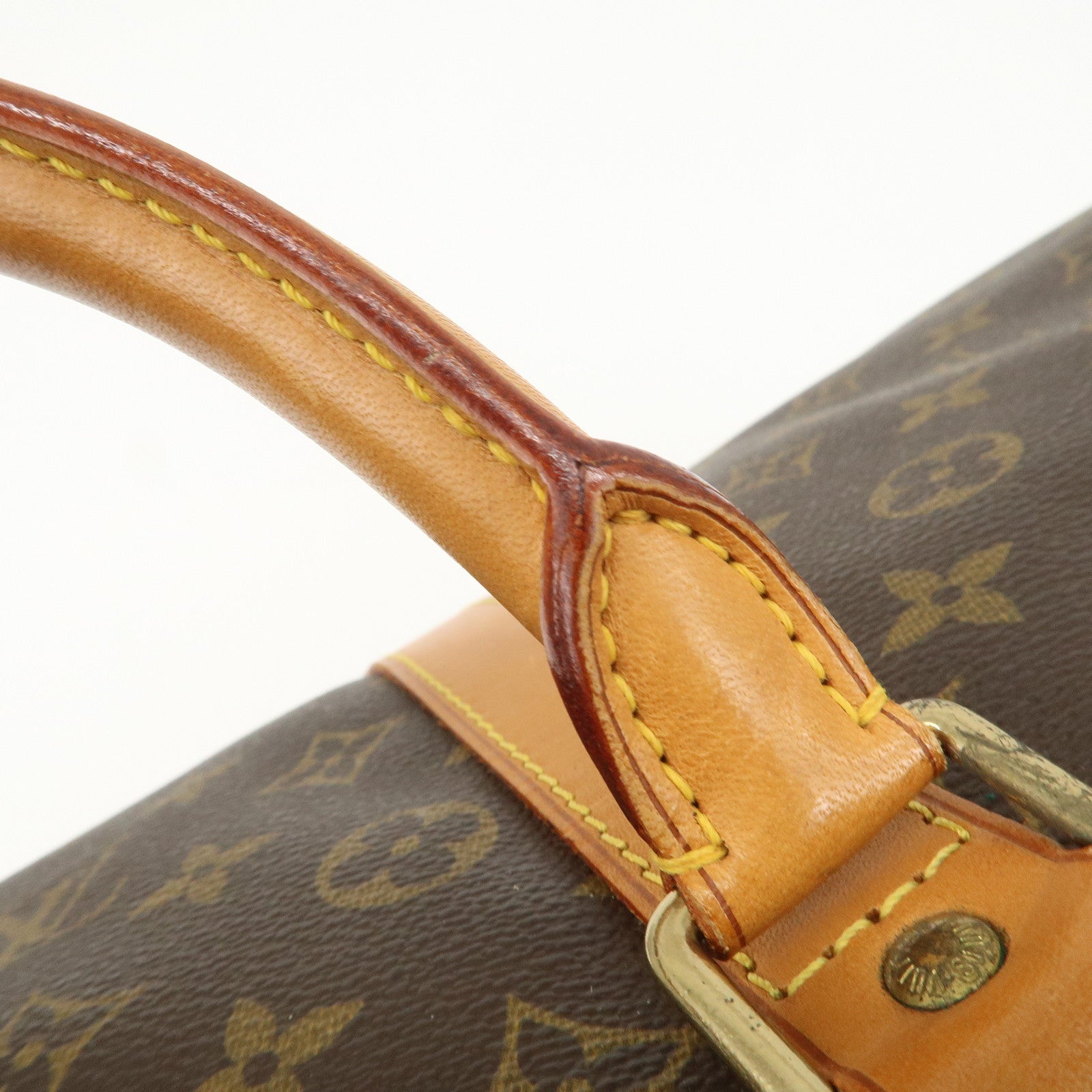 Louis Vuitton Monogram Keep All Bandouliere 55 Boston Bag M41414