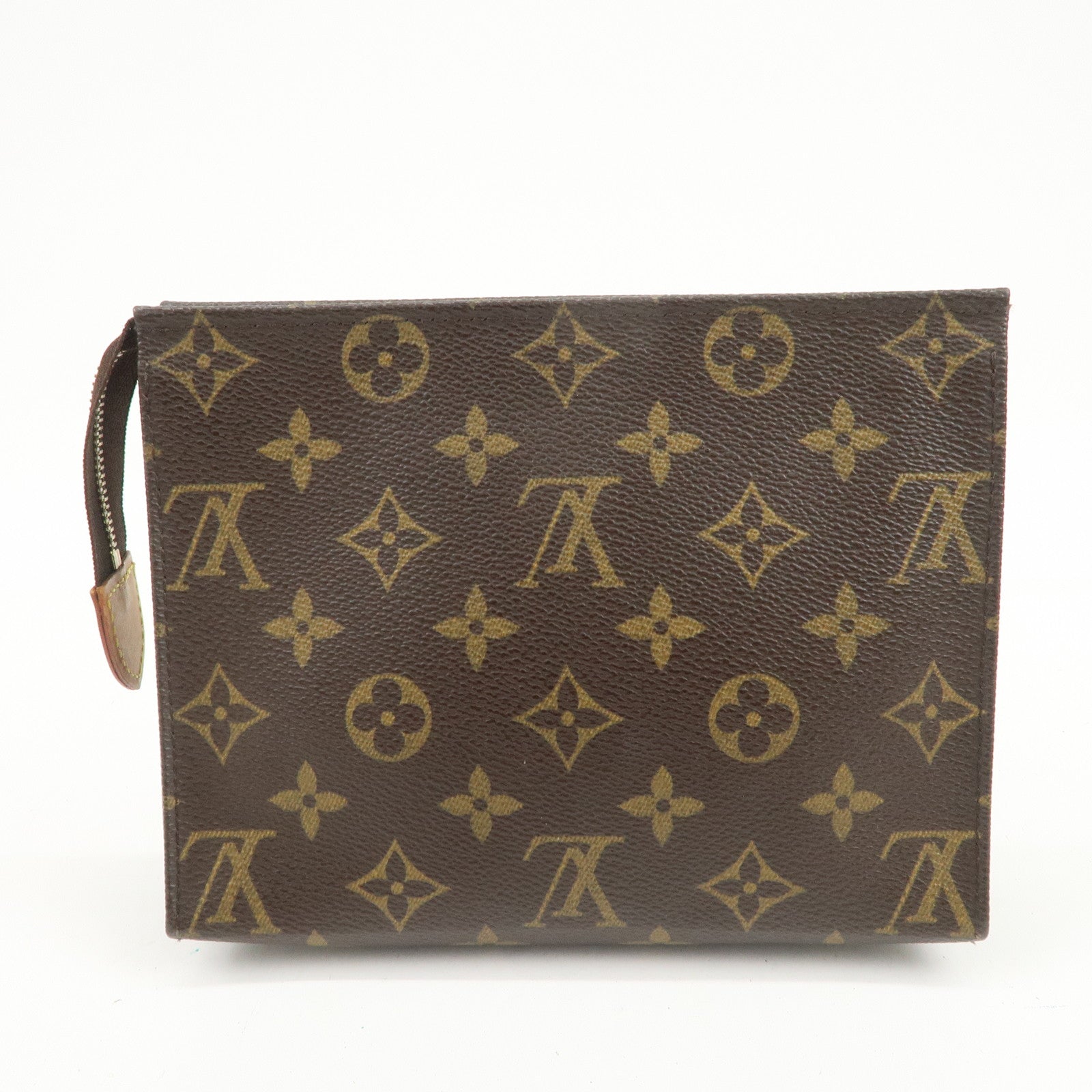 Louis Vuitton Monogram Poche Toilette 19 Clutch Bag Pouch M47544