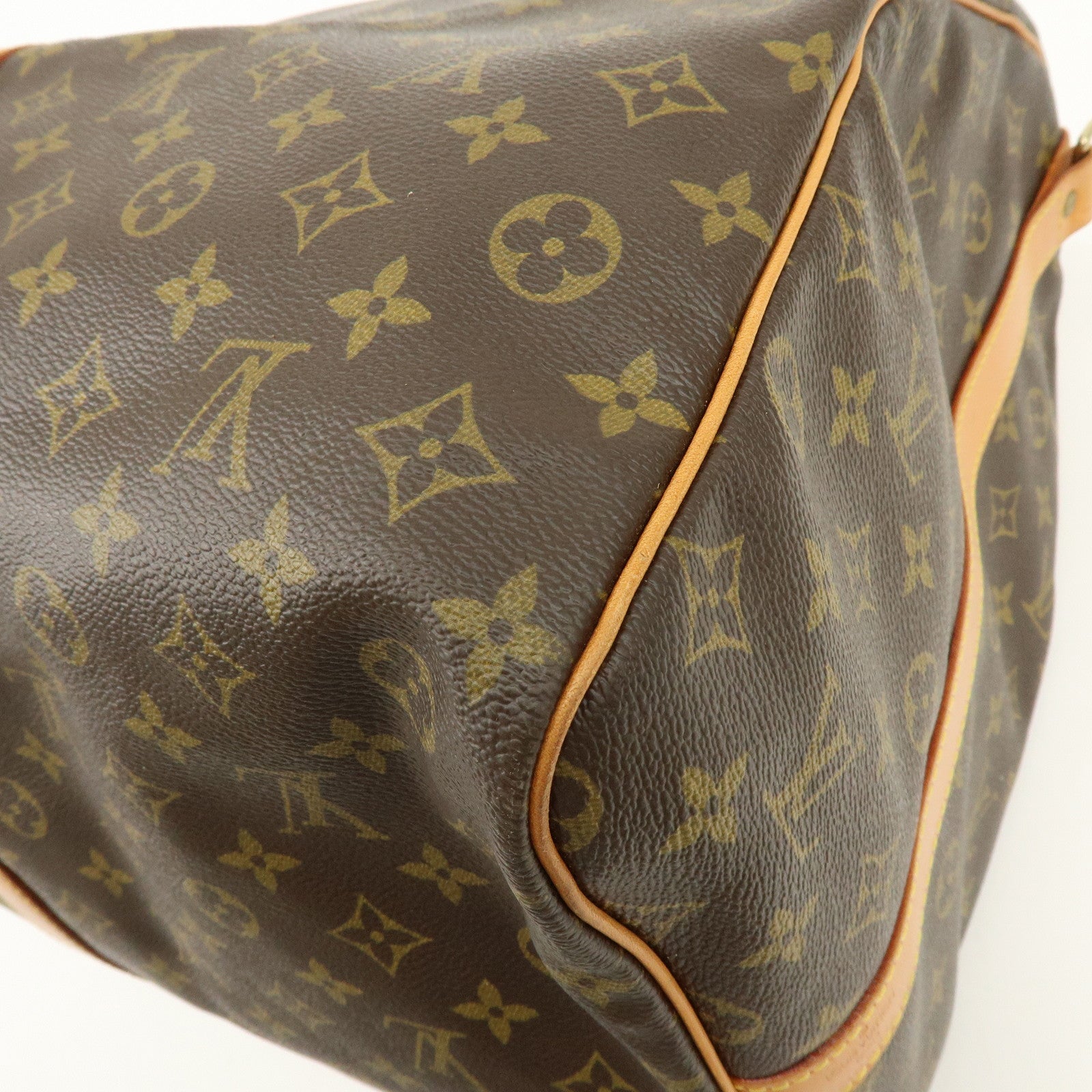 Louis Vuitton Monogram Keep All Bandouliere 60 Boston Bag M41412