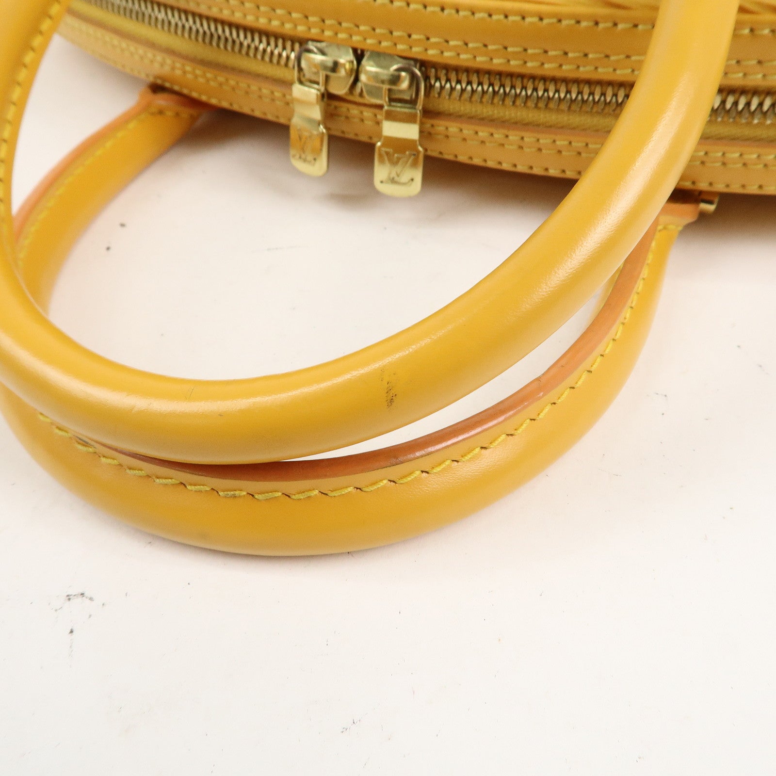Louis Vuitton Epi Jasmine Hand Bag Tassilli Yellow M52089