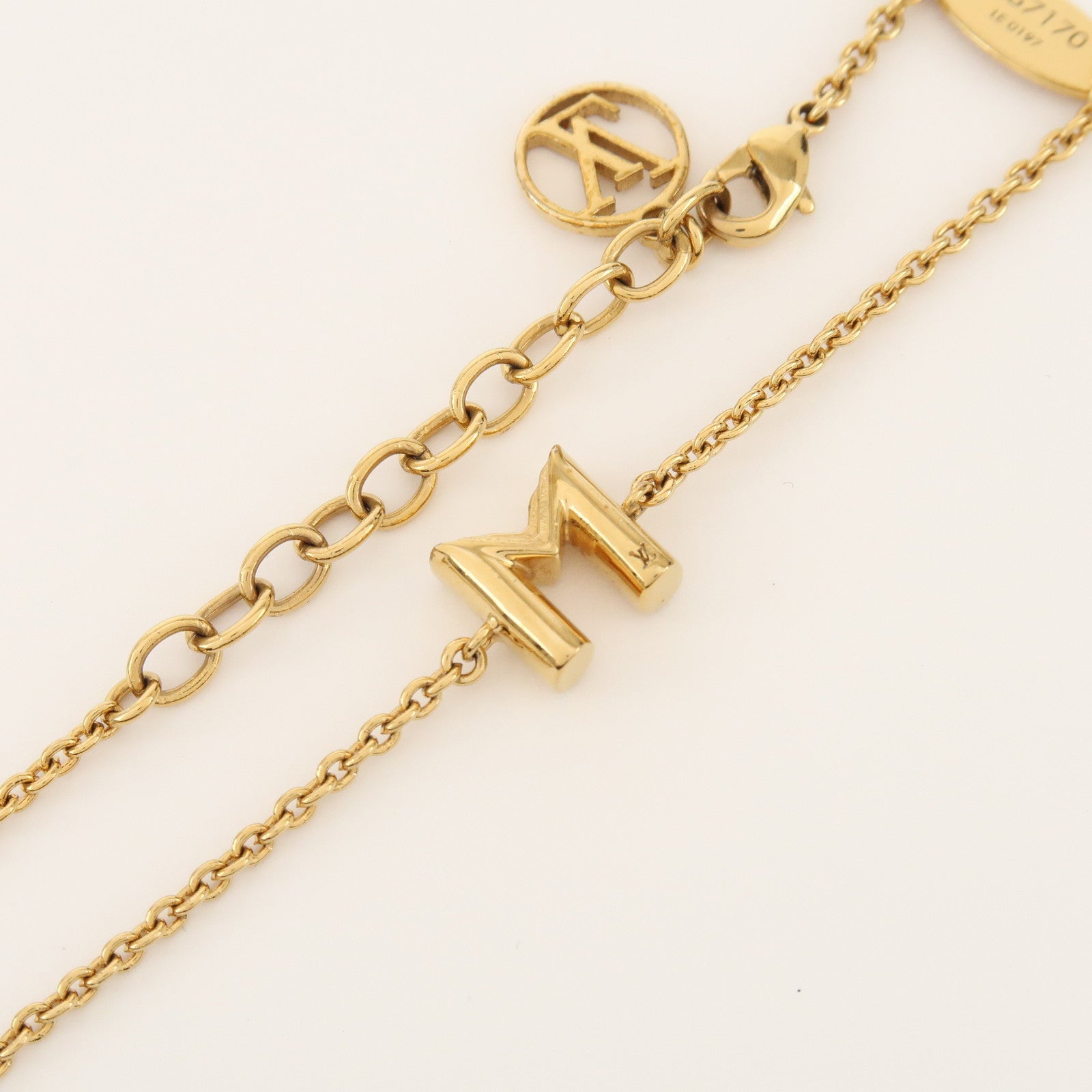 Louis Vuitton LV＆ME M Metal Bracelet Gold M67170