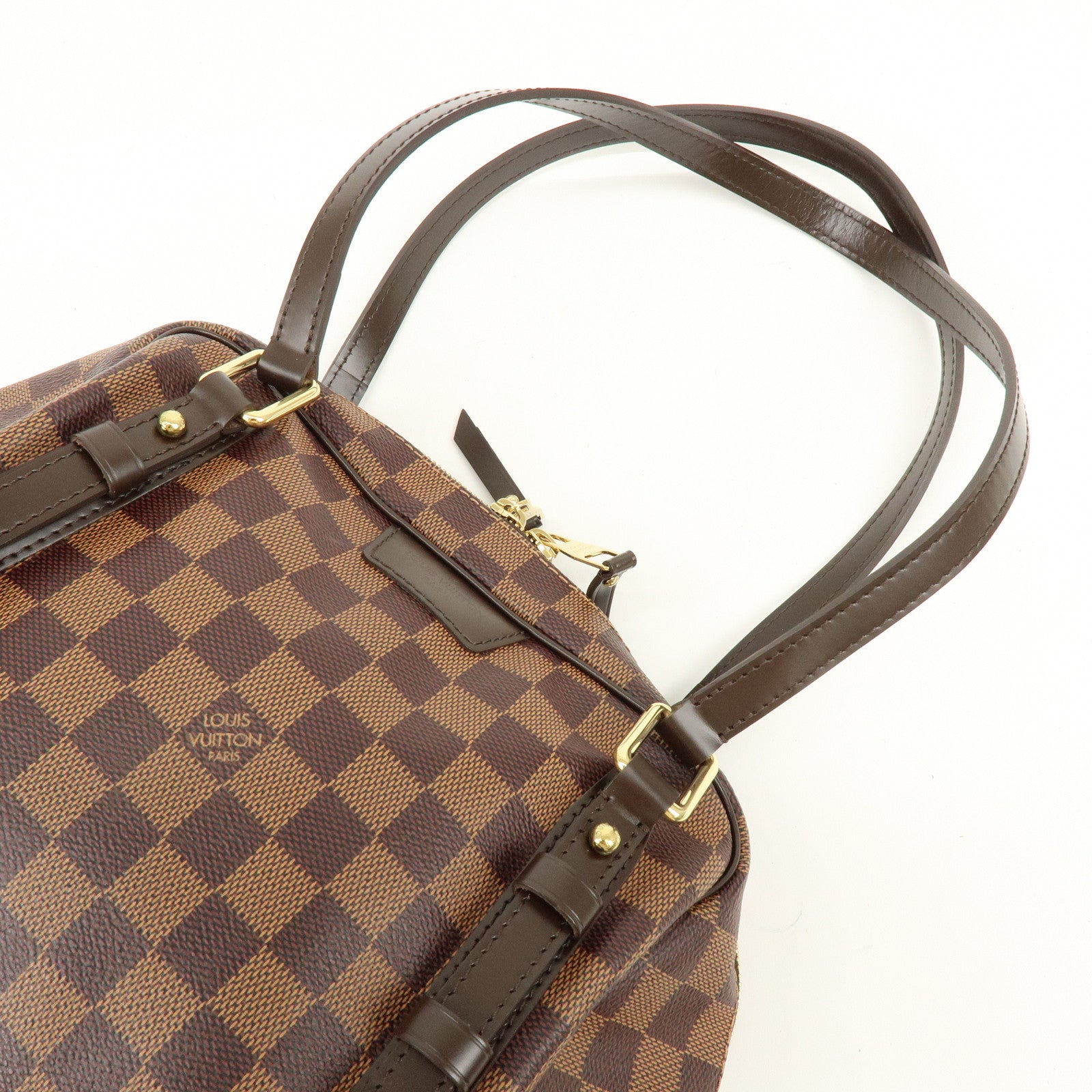 Louis Vuitton Damier Ebene Rivington PM Shoulder Hand Bag N41157