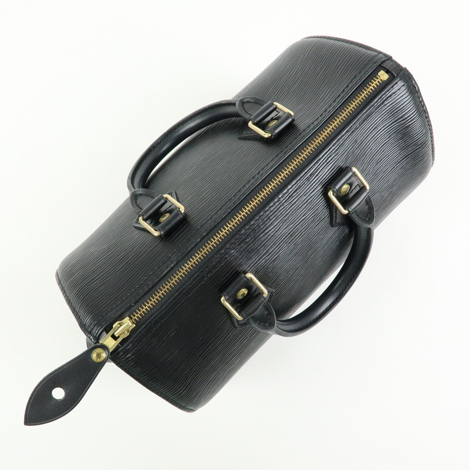 Louis Vuitton Epi Leather Speedy 25 Hand Bag Boston Bag Noir M59032