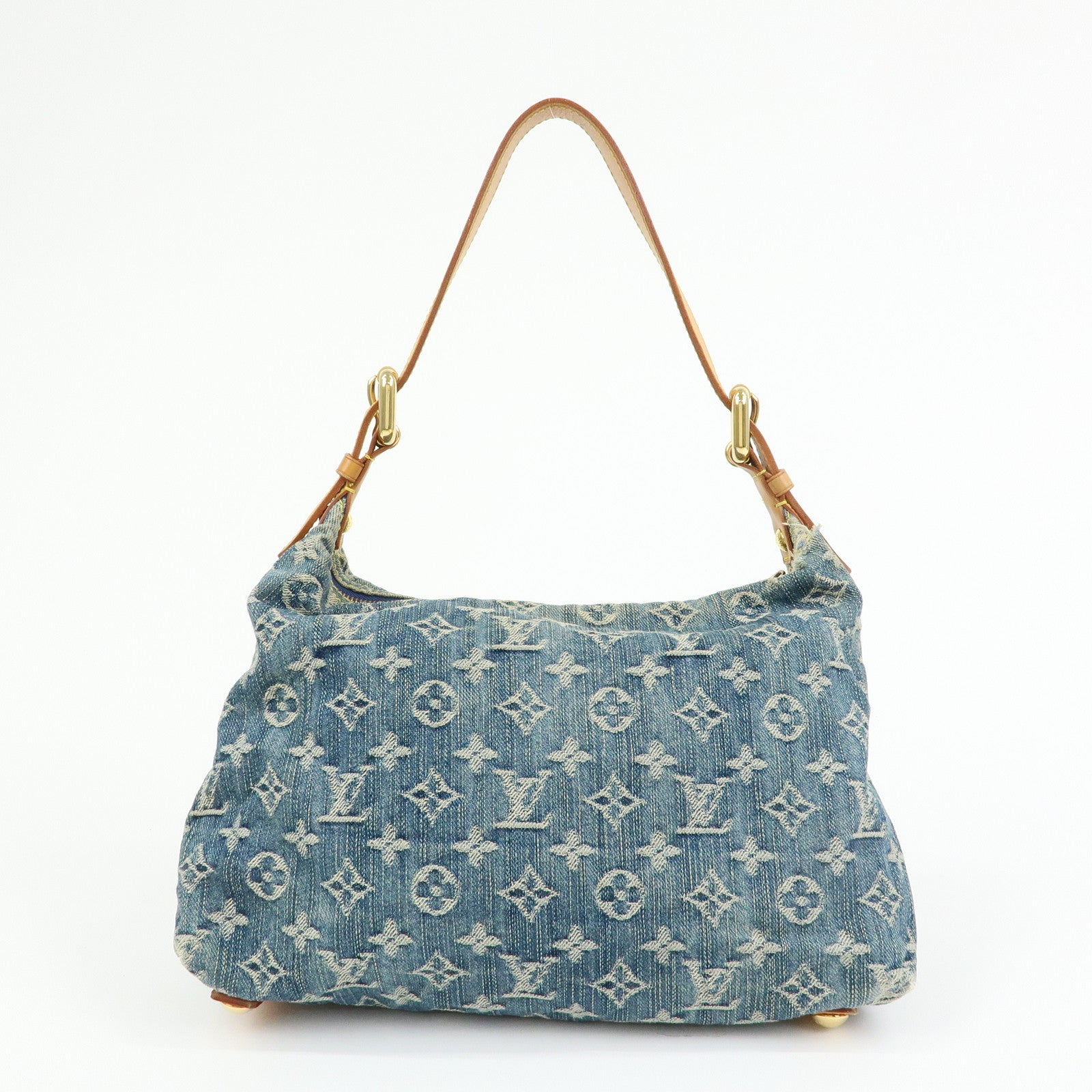 Louis Vuitton Monogram Denim Baggy PM 2Way Bag Shoulder Bag M95049