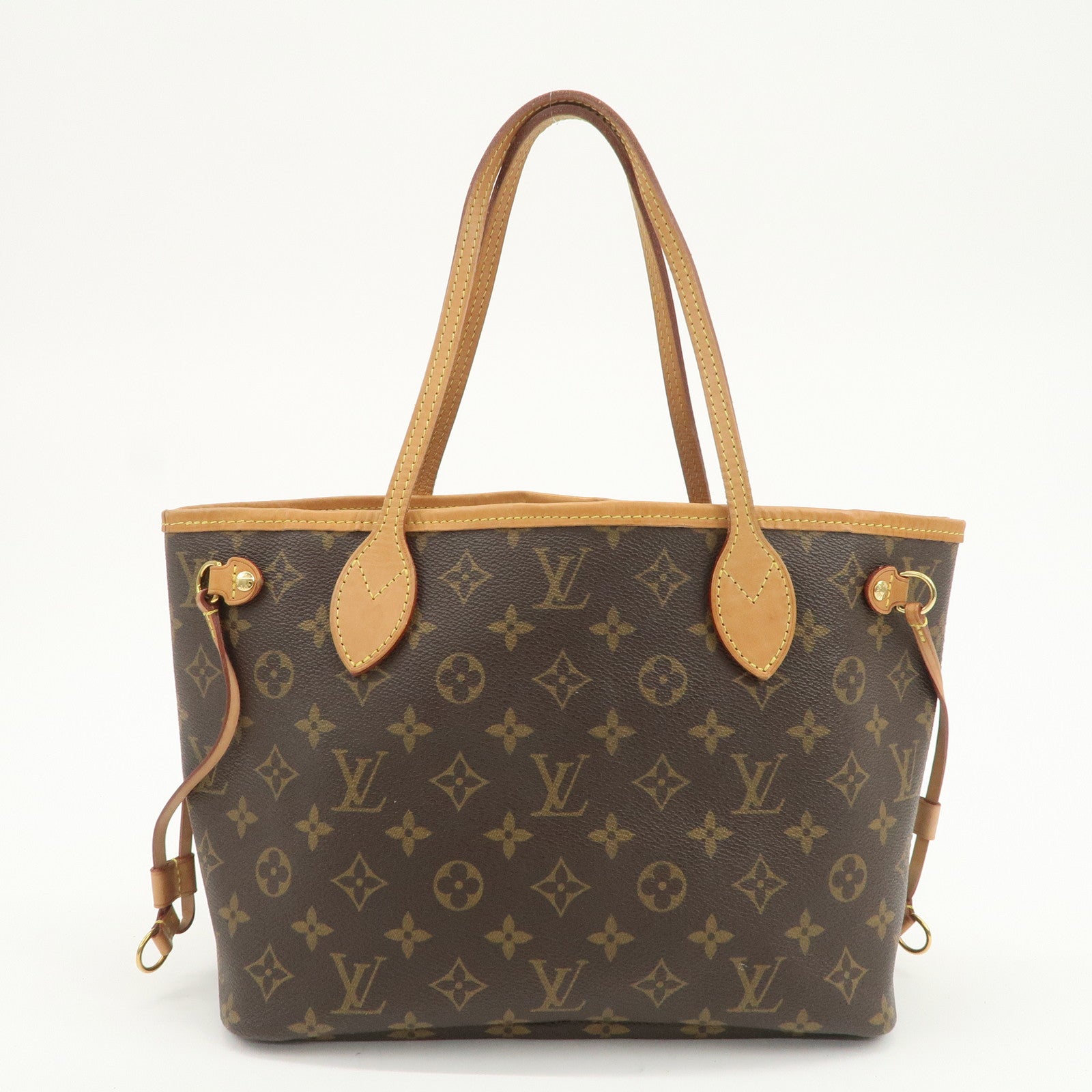 Louis Vuitton Monogram Neverfull PM Tote Bag Brown M41245