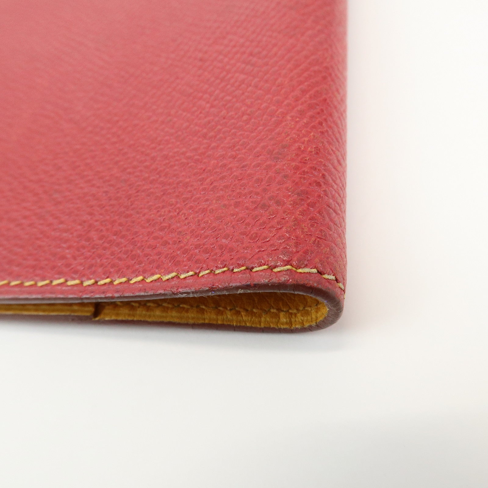 HERMES Logo Veau Epsom Leather Agenda PM Planner Cover A Stamped