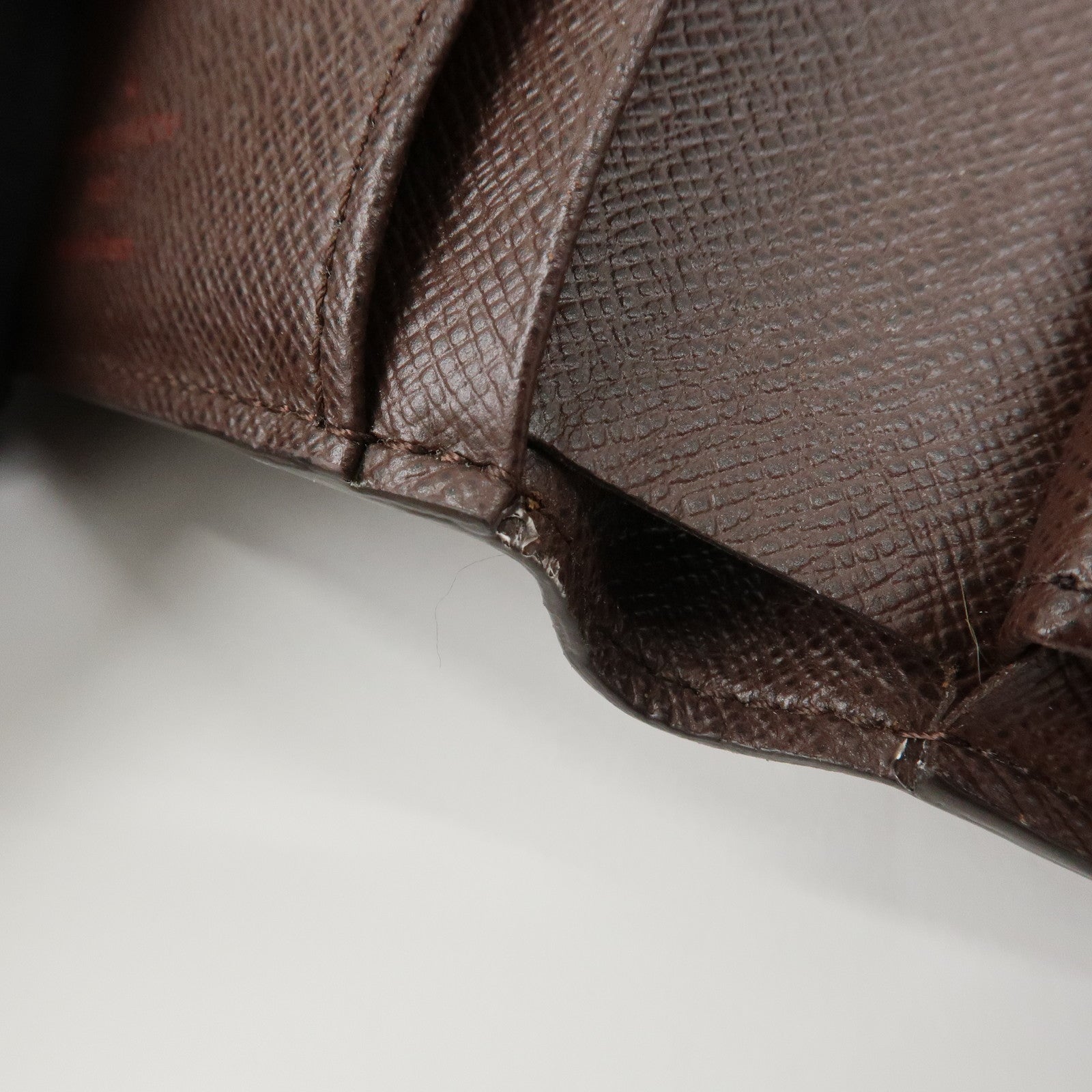 Louis Vuitton Damier Portefeuille Viennois Canvas Bi-fold Wallet Brown N61674