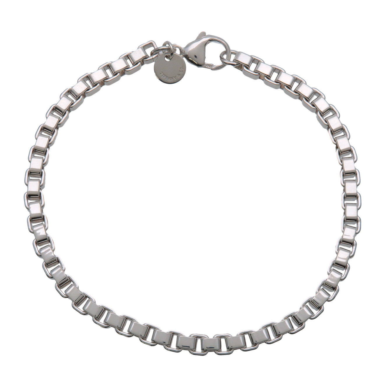 Tiffany & Co Venetian Link Bracelet SV925 Silver