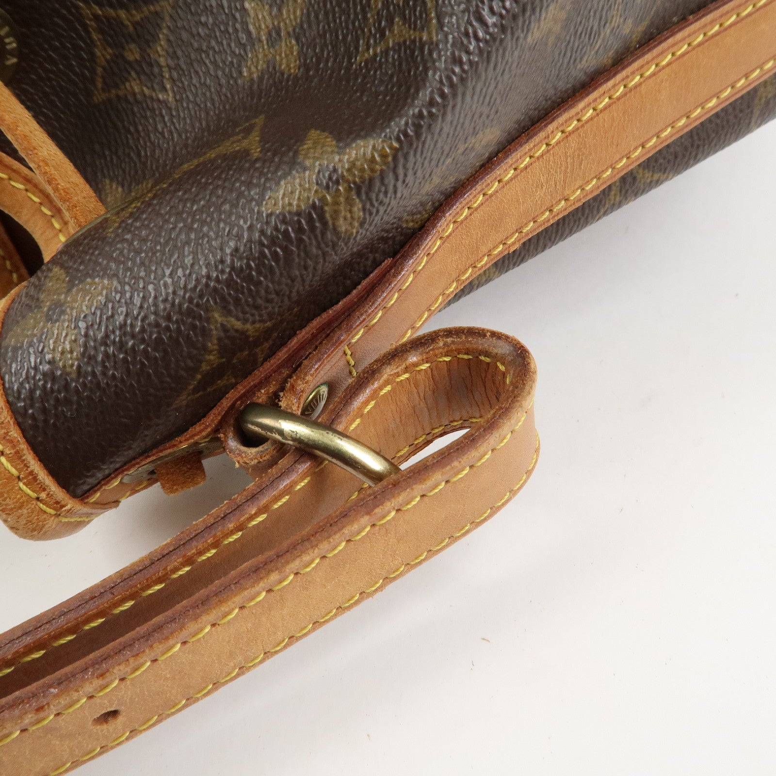 Louis Vuitton Monogram Petit Noe Shoulder Bag Brown M42226