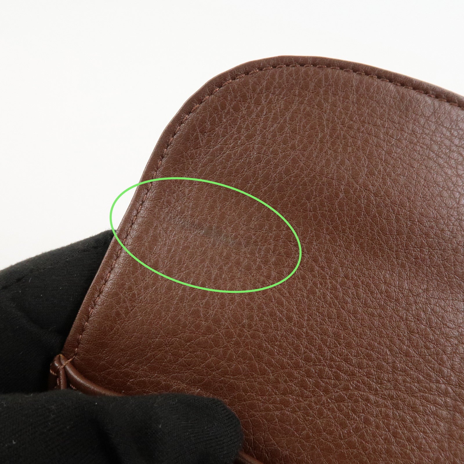 Louis Vuitton Monogram Mahina Portefeuilles Amelia Long Wallet Acajou M58125