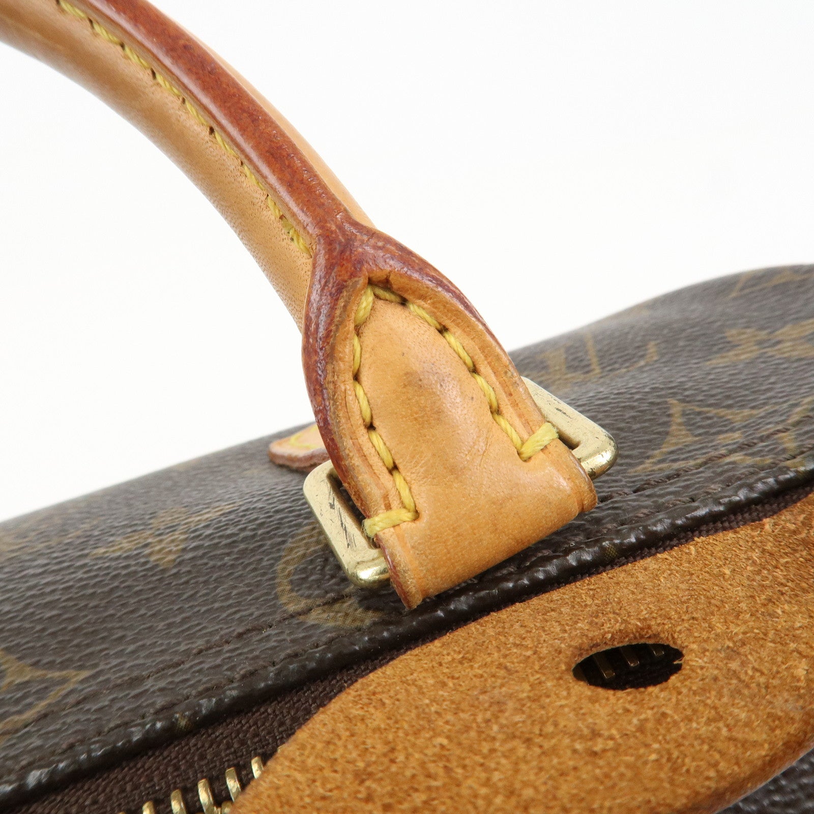 Louis Vuitton Monogram Speedy 25 Boston Bag Hand Bag Brown M41528